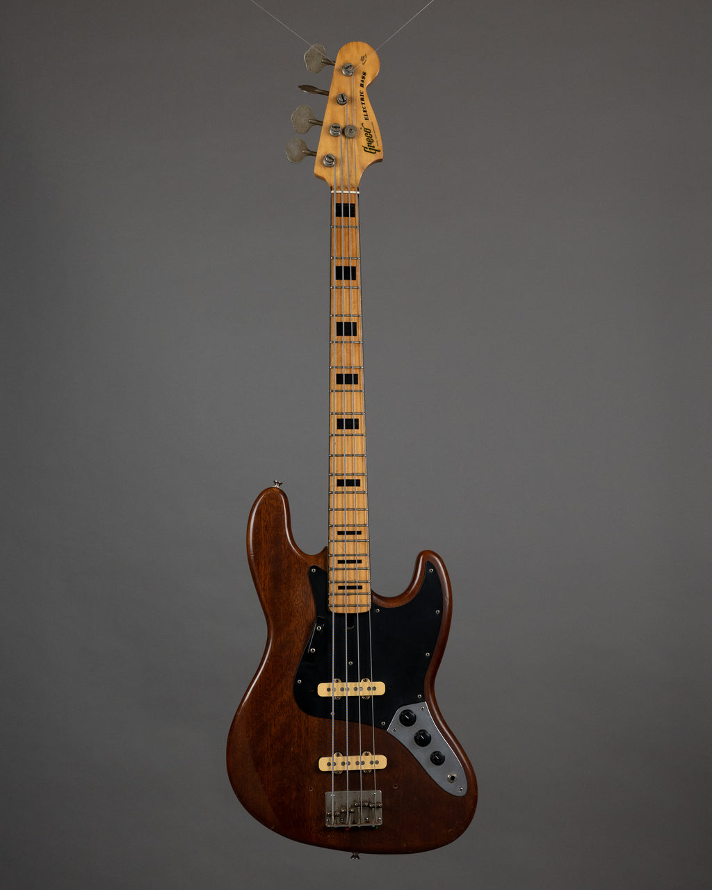 c1970/1980s Greco / Cimar Frankenstein Jazz Bass (Japan, Mocha, HSC)