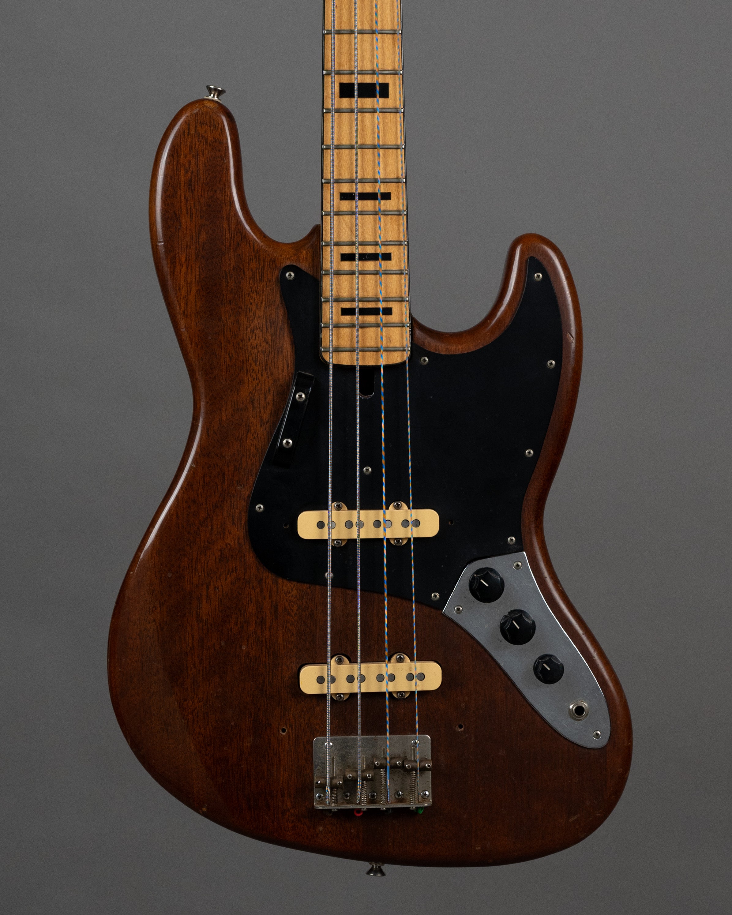 c1970/1980s Greco / Cimar Frankenstein Jazz Bass (Japan, Mocha, HSC)