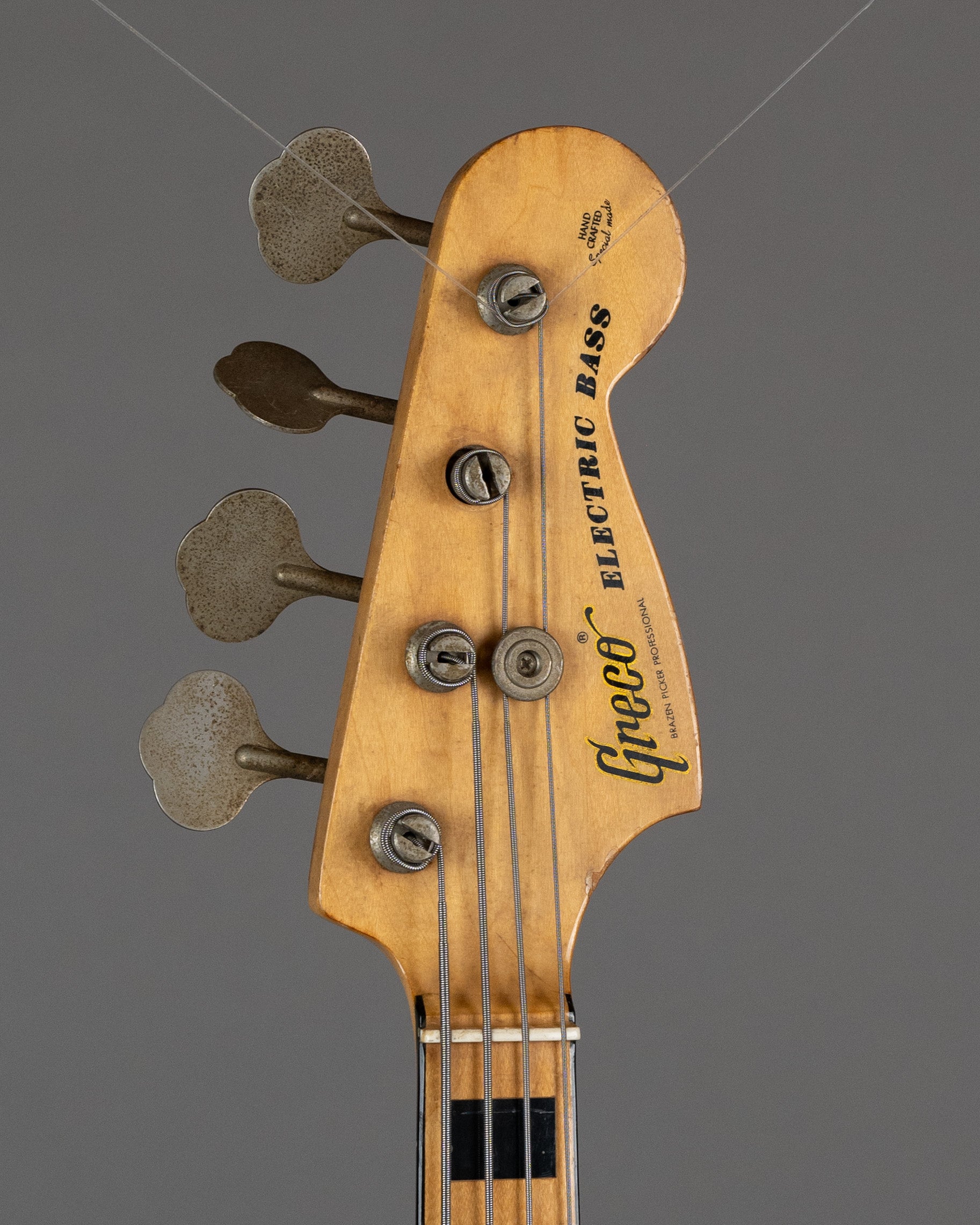 c1970/1980s Greco / Cimar Frankenstein Jazz Bass (Japan, Mocha, HSC)