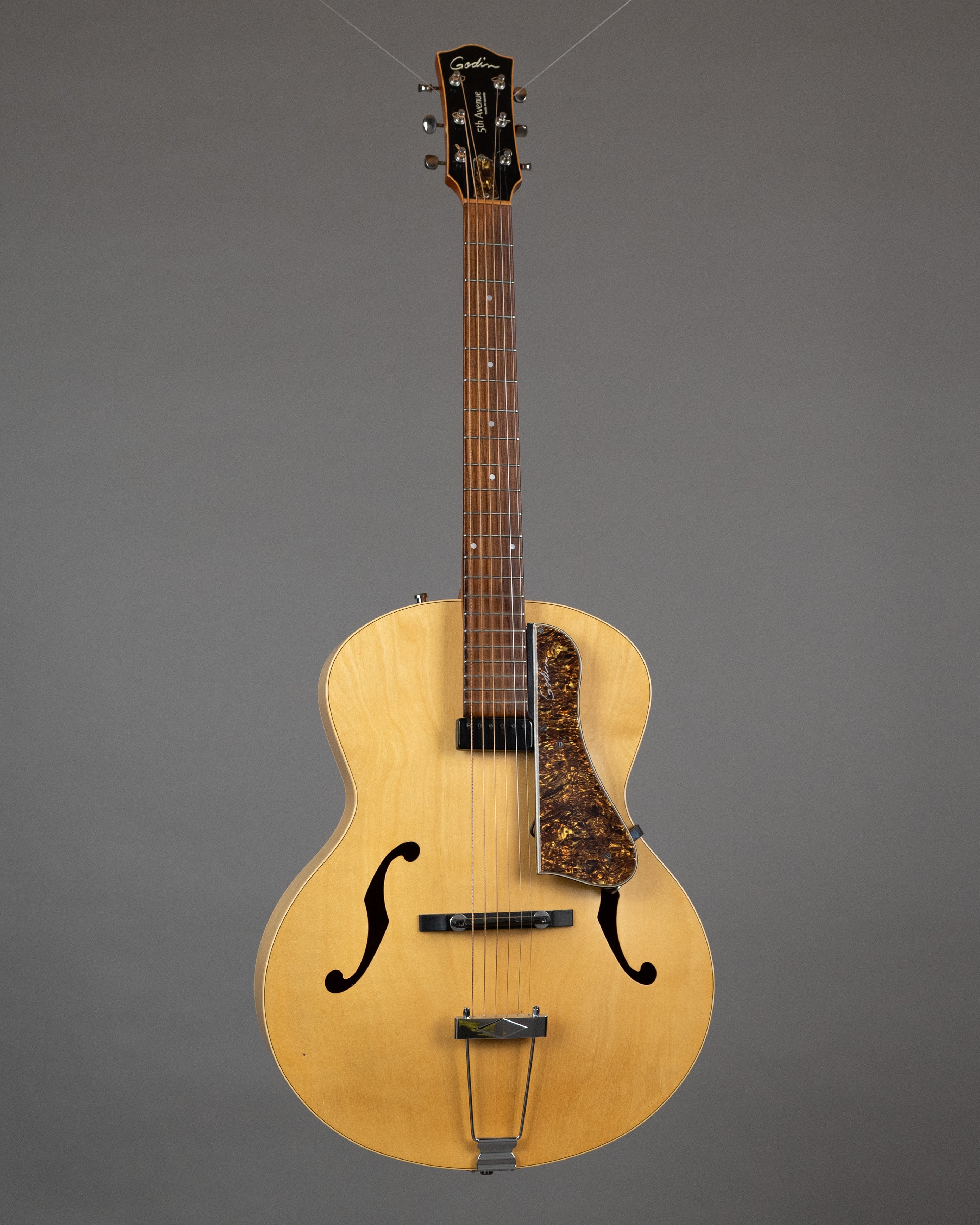 c2010s Godin 5th Avenue (Canada, Natural, Pickup)