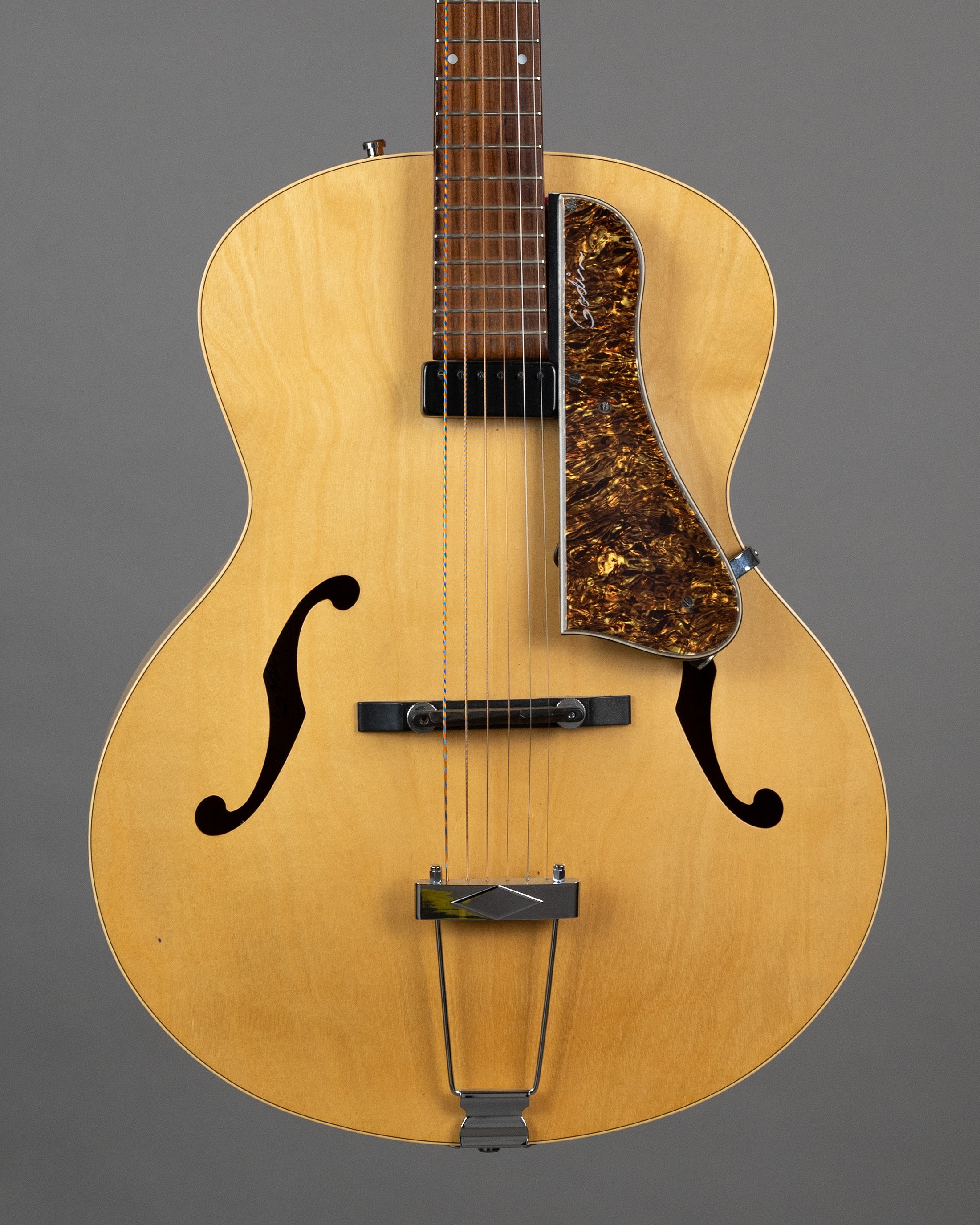 c2010s Godin 5th Avenue (Canada, Natural, Pickup)