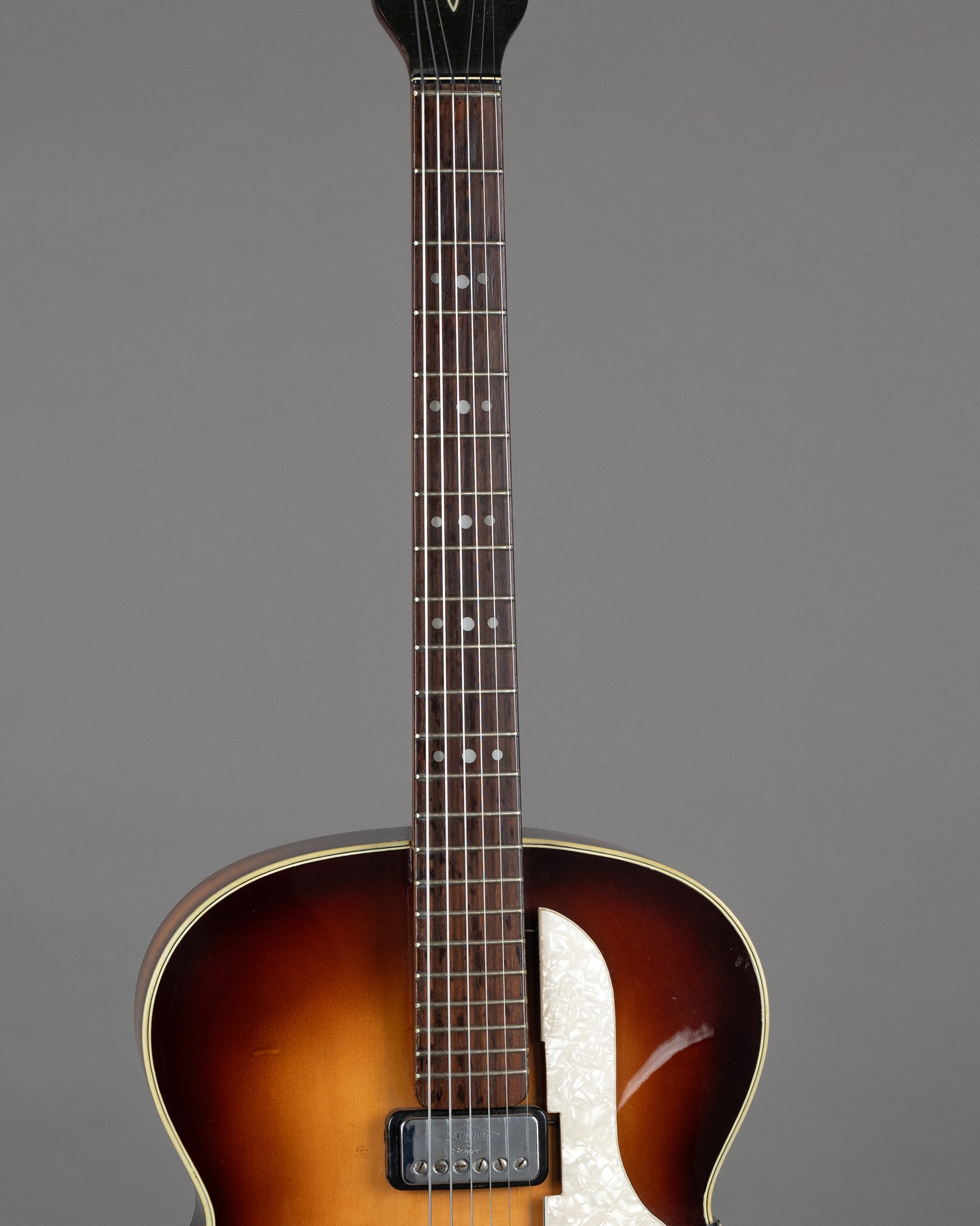 1960 Hofner Senator (Germany, Sunburst, Pickup)