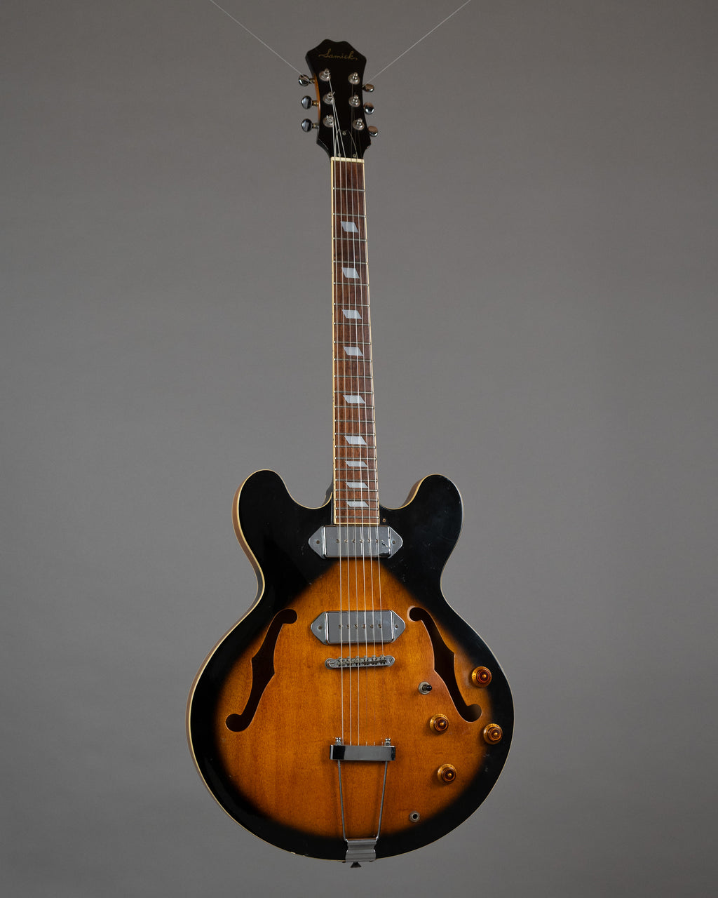 c1990s Samick ES-330 / Casino (Korea, Sunburst)