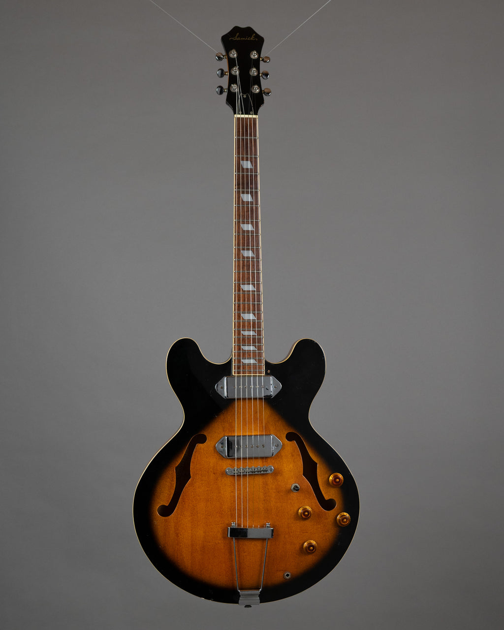 c1990s Samick ES-330 / Casino (Korea, Sunburst)