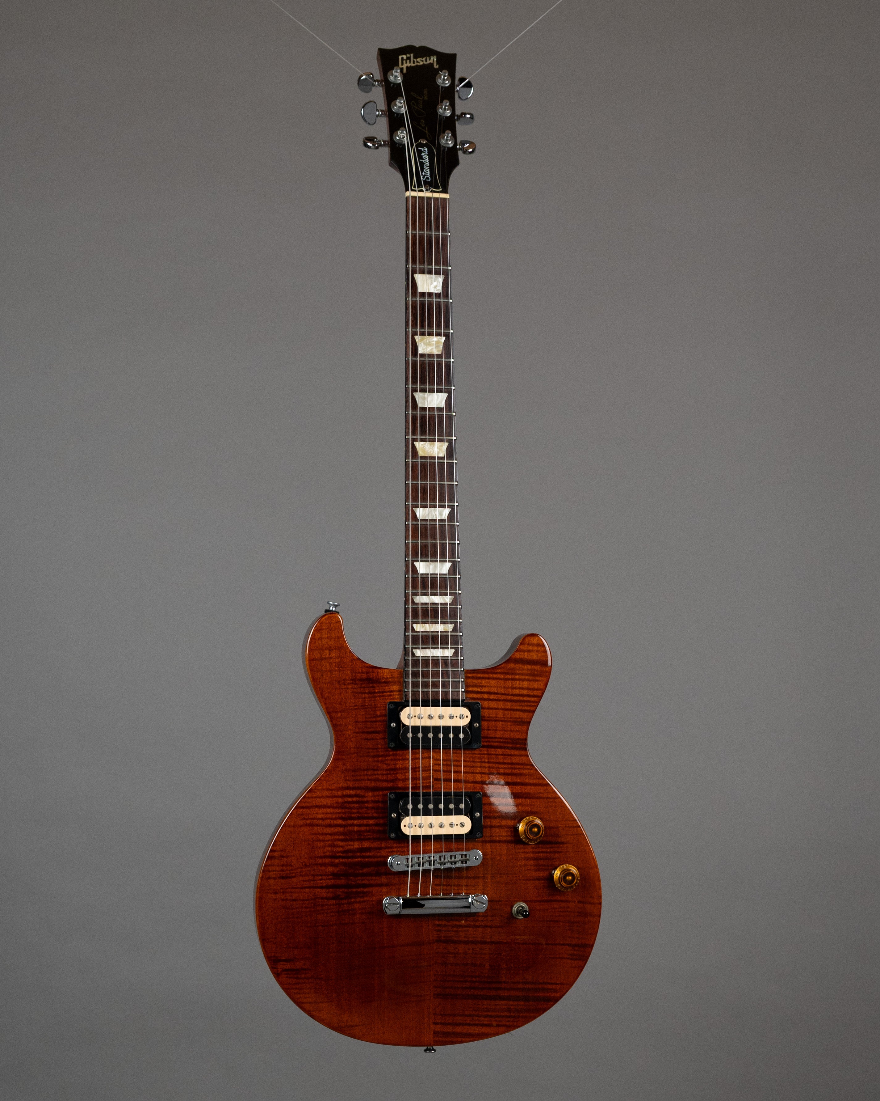 2005 Gibson Les Paul Standard Double Cut Plus (USA, Root Beer, OHSC)