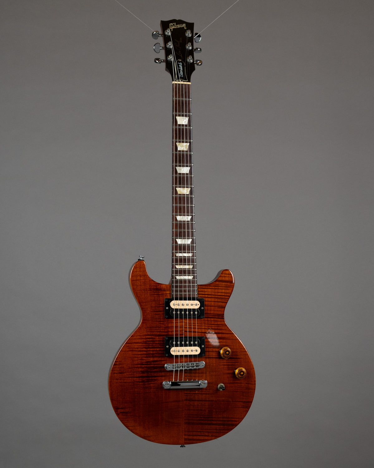 2005 Gibson Les Paul Standard Double Cut Plus (USA, Root Beer, OHSC)