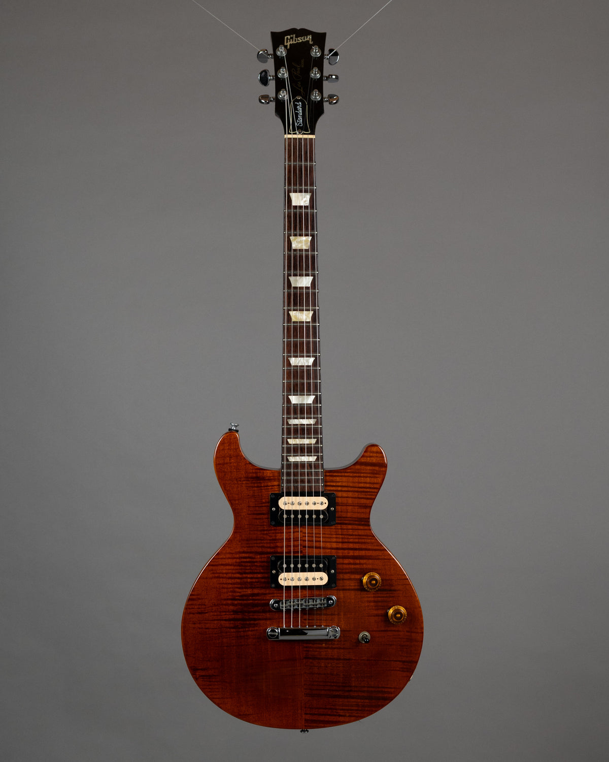 2005 Gibson Les Paul Standard Double Cut Plus (USA, Root Beer, OHSC)