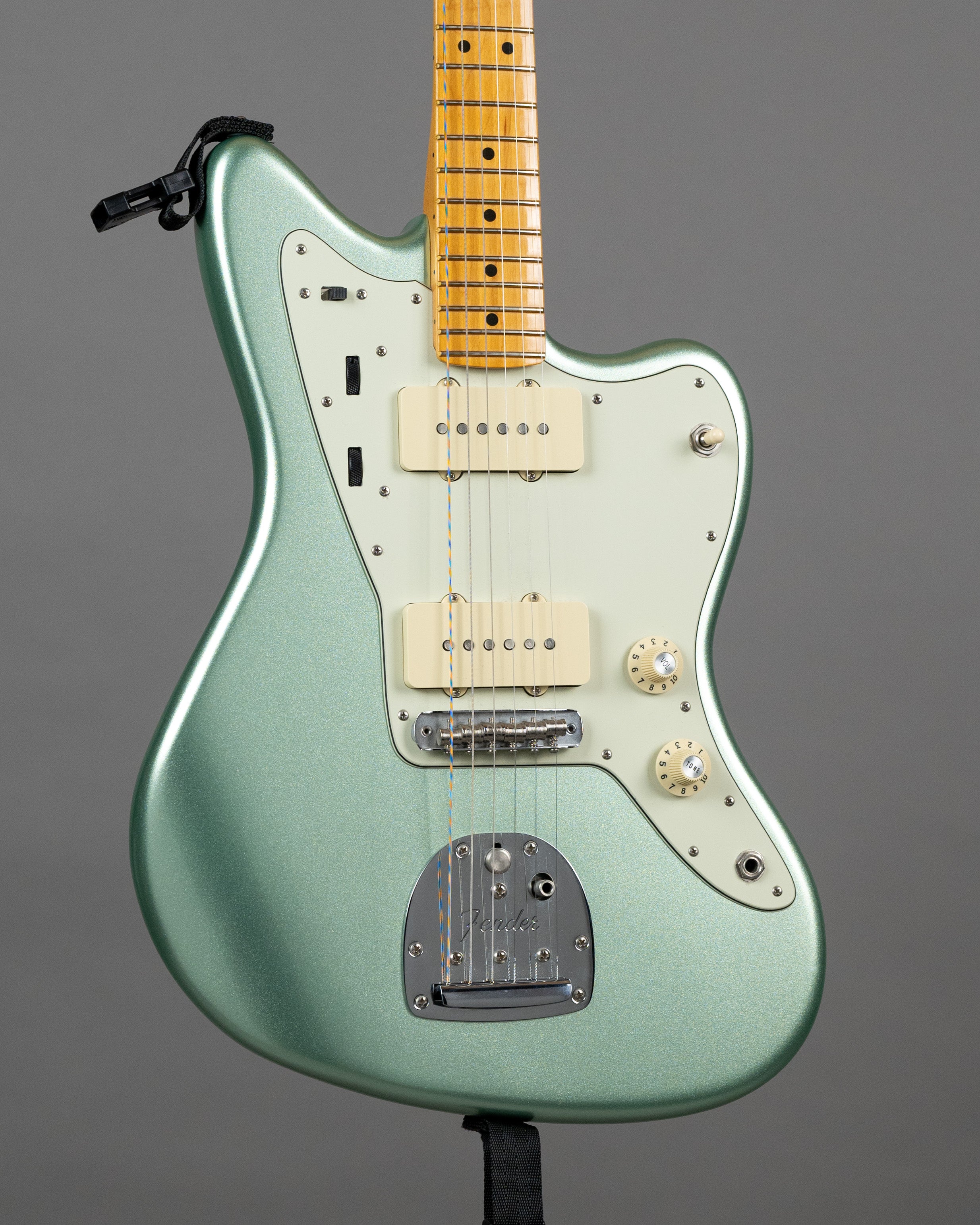 2021 Fender American Professional II Jazzmaster MN (USA, Mystic Surf Green, OHSC)