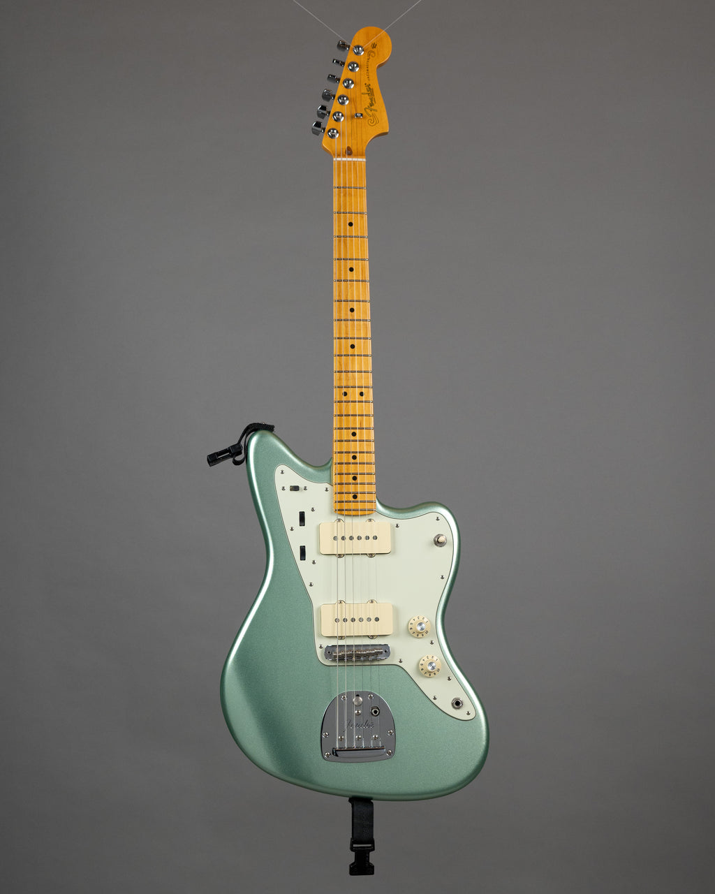 2021 Fender American Professional II Jazzmaster MN (USA, Mystic Surf Green, OHSC)