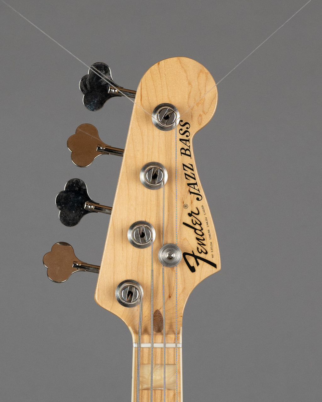 2023 Fender USA Geddy Lee Sig Jazz Bass (USA, Black, OHSC)