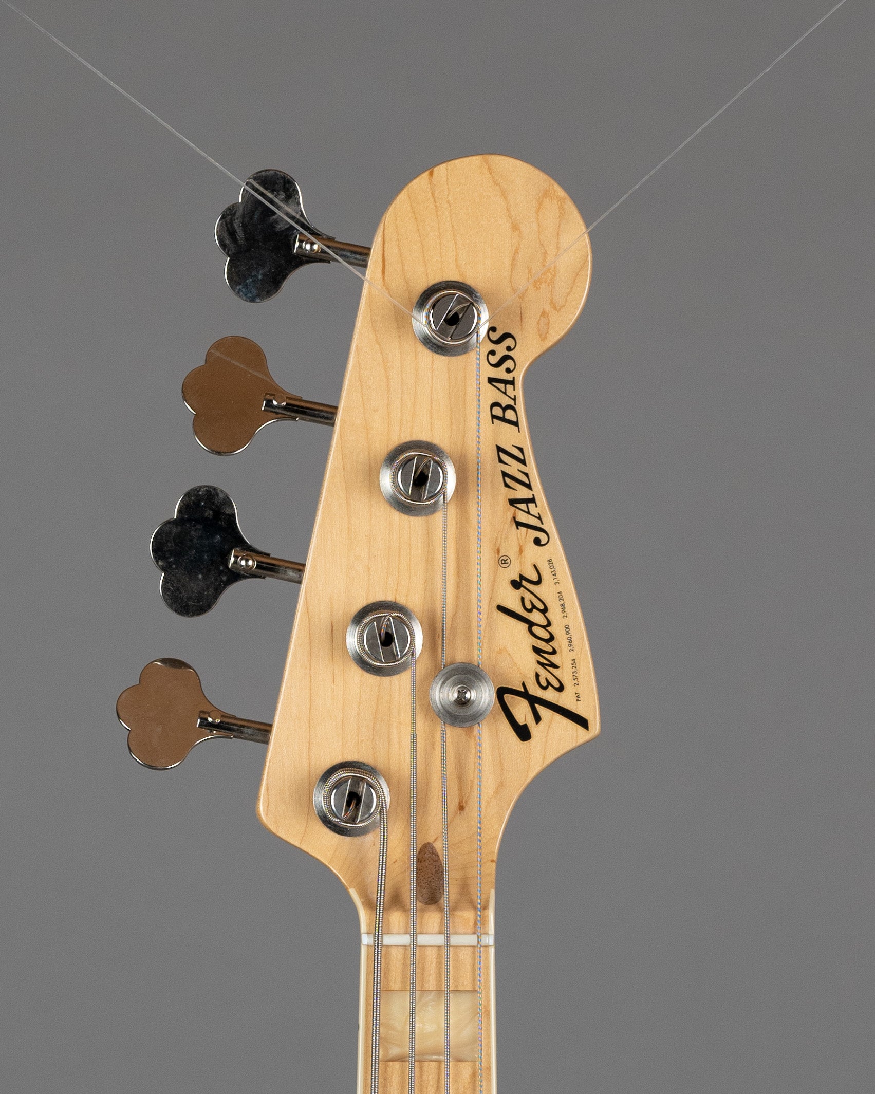 2023 Fender USA Geddy Lee Sig Jazz Bass (USA, Black, OHSC)