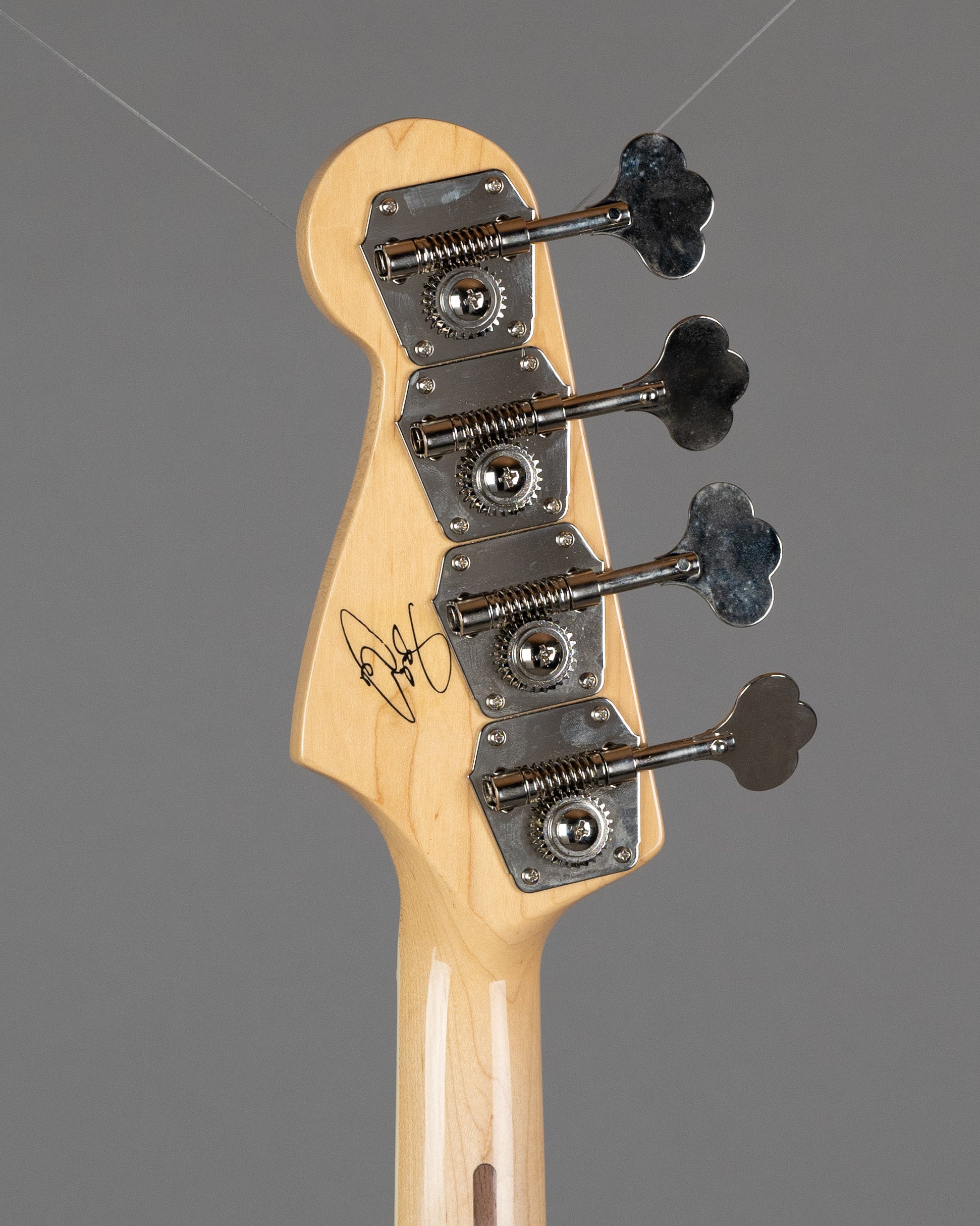 2023 Fender USA Geddy Lee Sig Jazz Bass (USA, Black, OHSC)