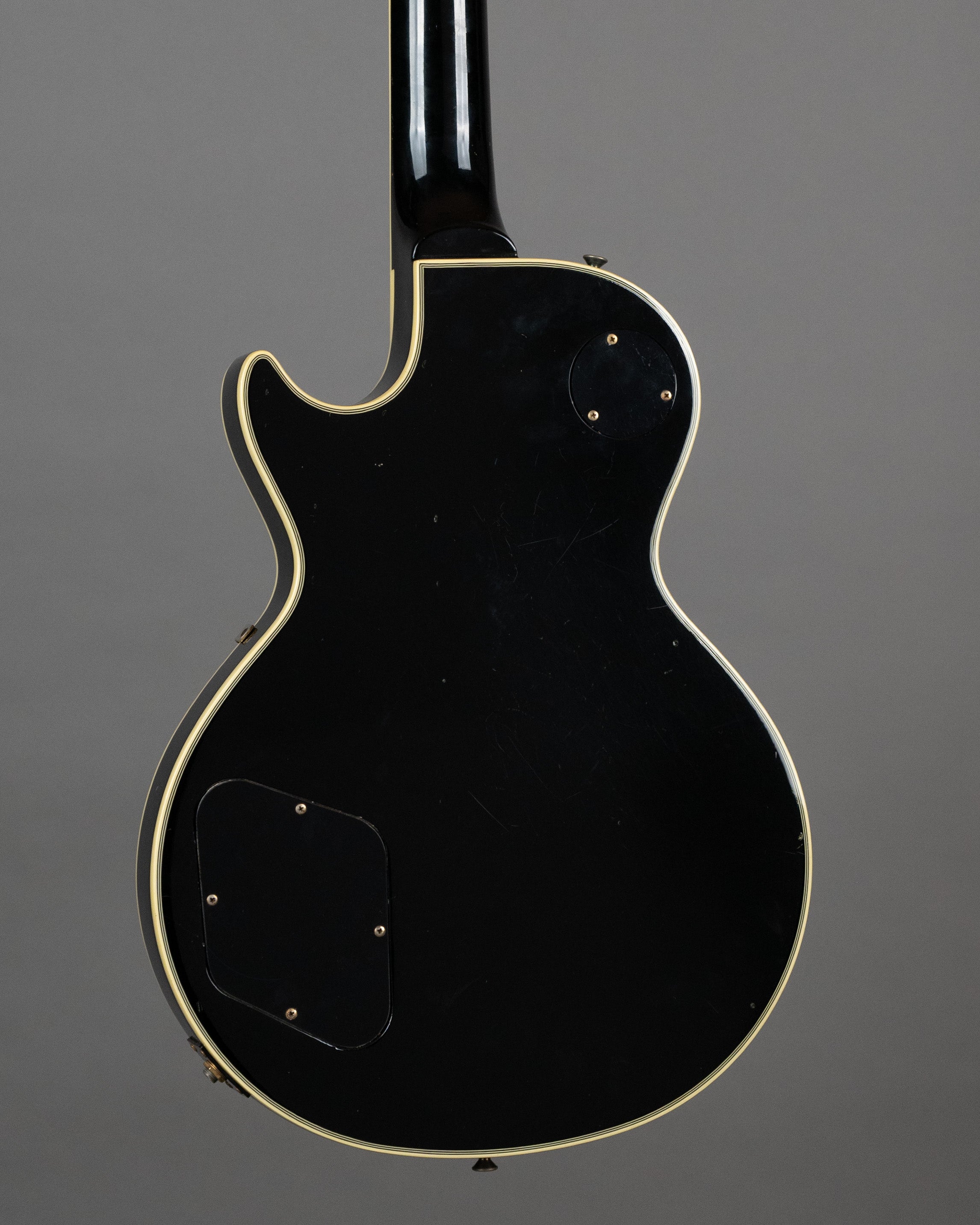 1987 Greco EG-600 Les Paul Custom (Japan, Black, HSC)