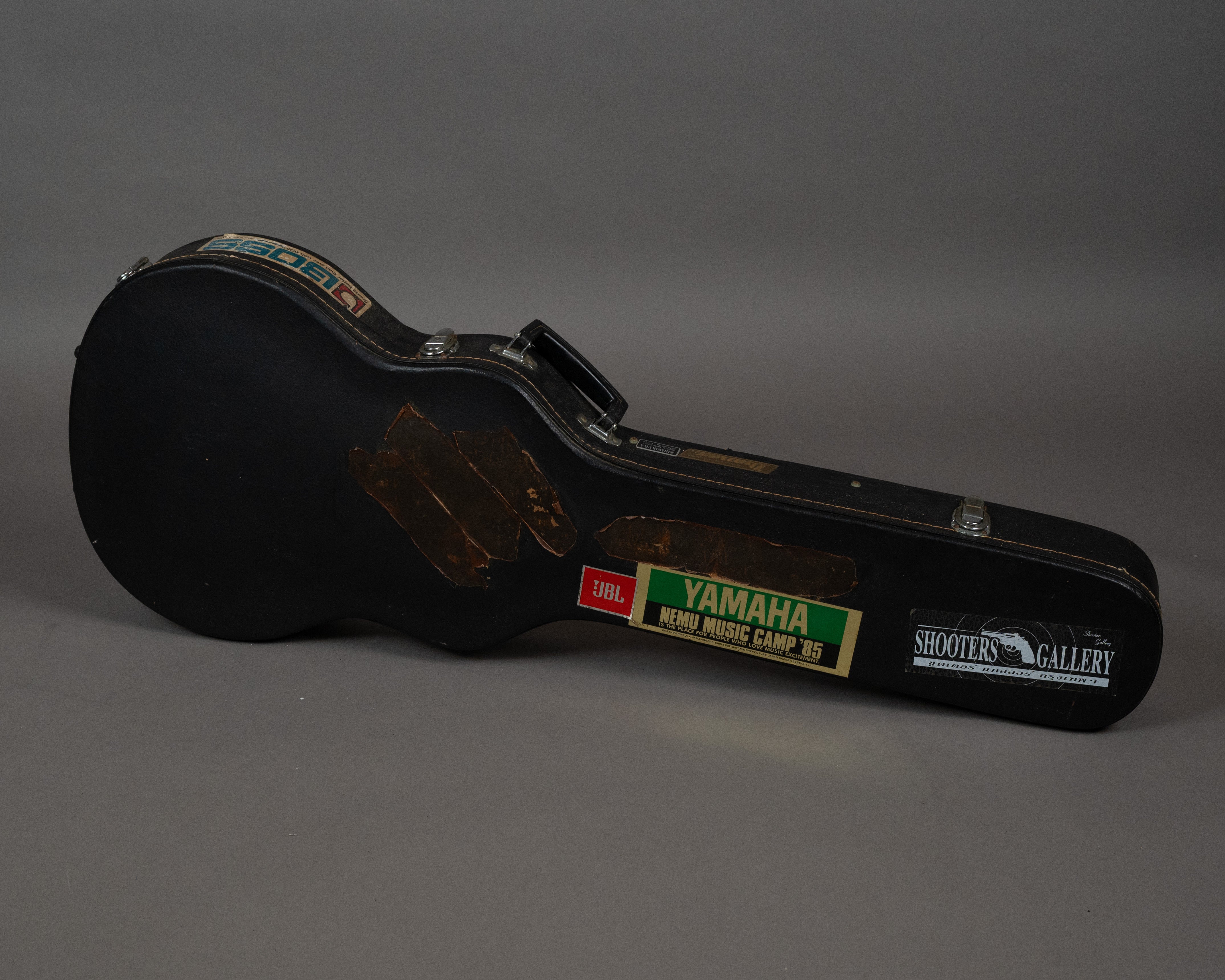 1987 Greco EG-600 Les Paul Custom (Japan, Black, HSC)