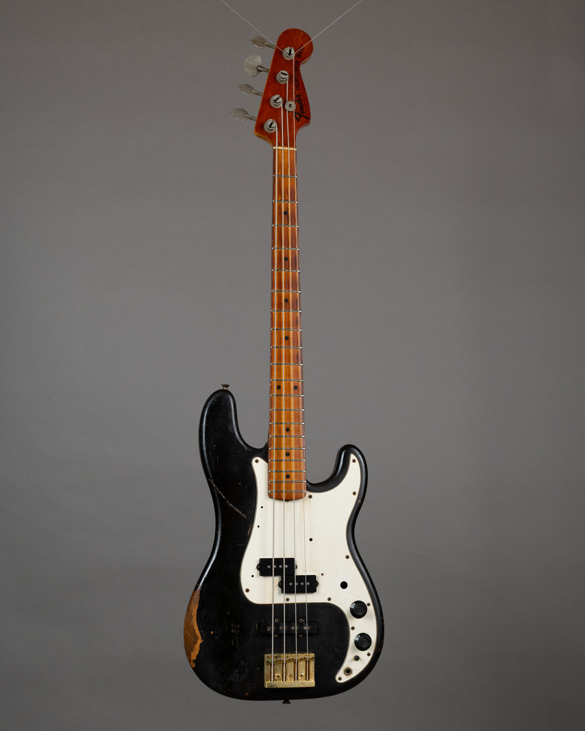 c1975 Fender Precision Bass MOD (USA, Black, HSC)