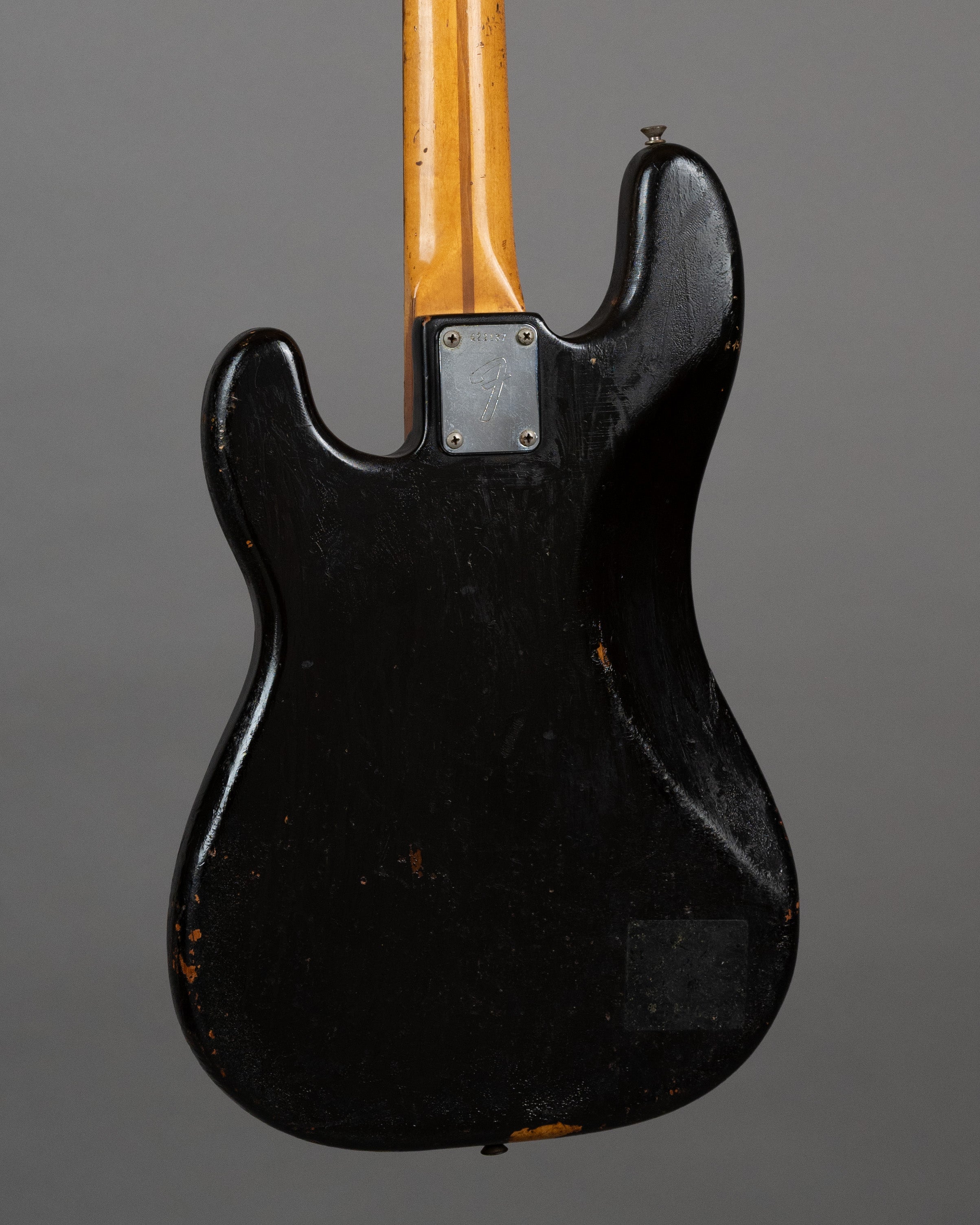 c1975 Fender Precision Bass MOD (USA, Black, HSC)