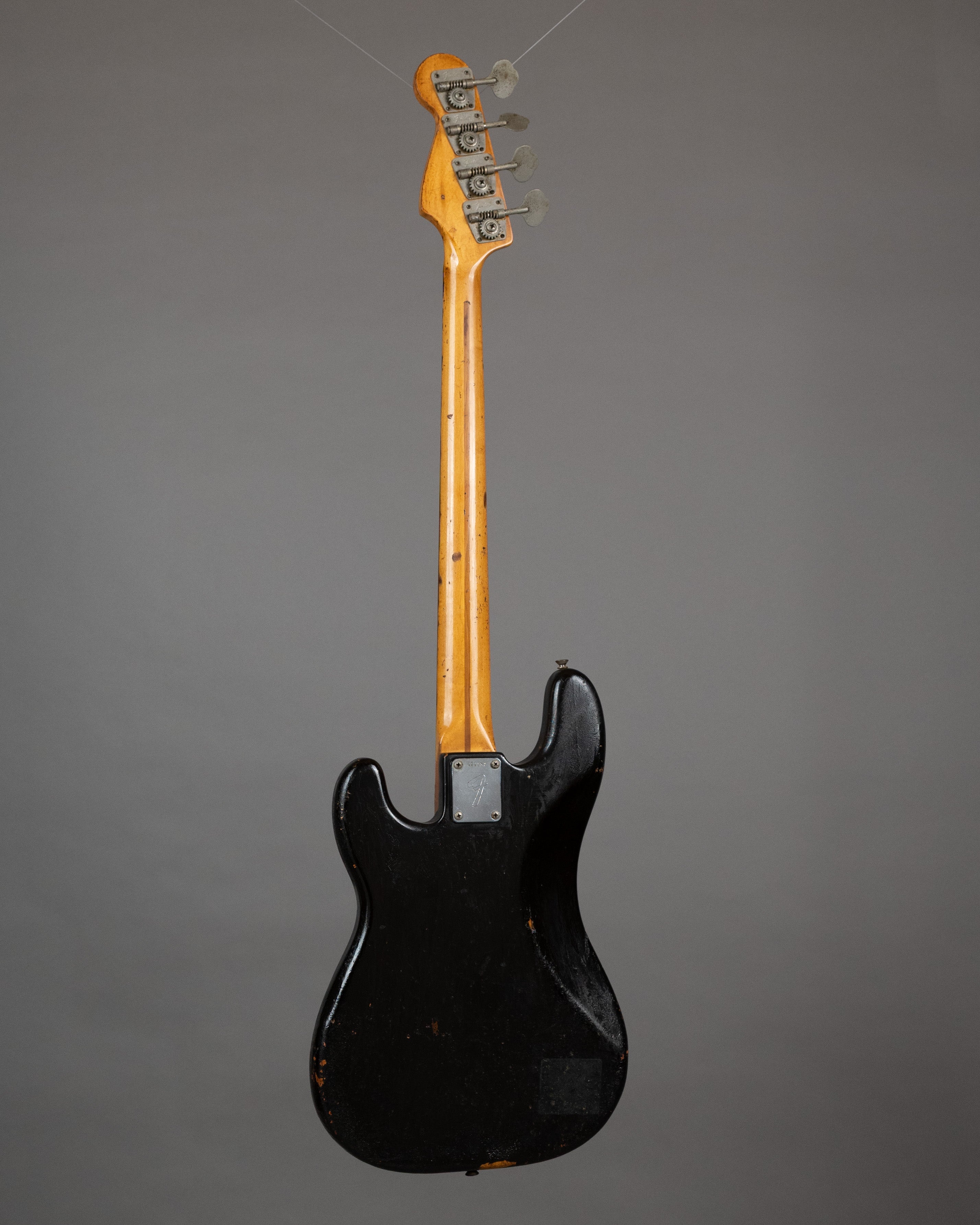c1975 Fender Precision Bass MOD (USA, Black, HSC)