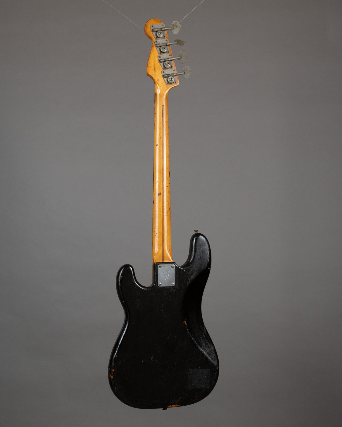 c1975 Fender Precision Bass MOD (USA, Black, HSC)