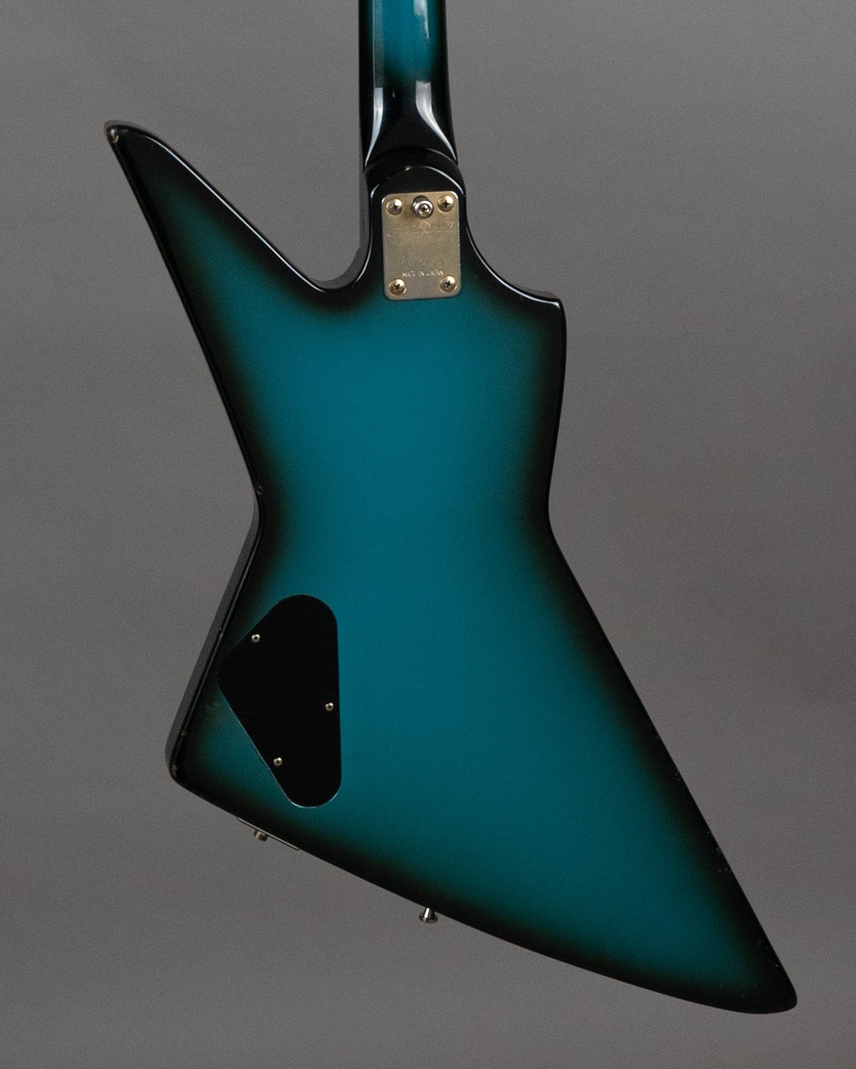 c1980s Aria Pro II ZZB Deluxe MOD (Japan, Teal Burst, Gig Bag)*