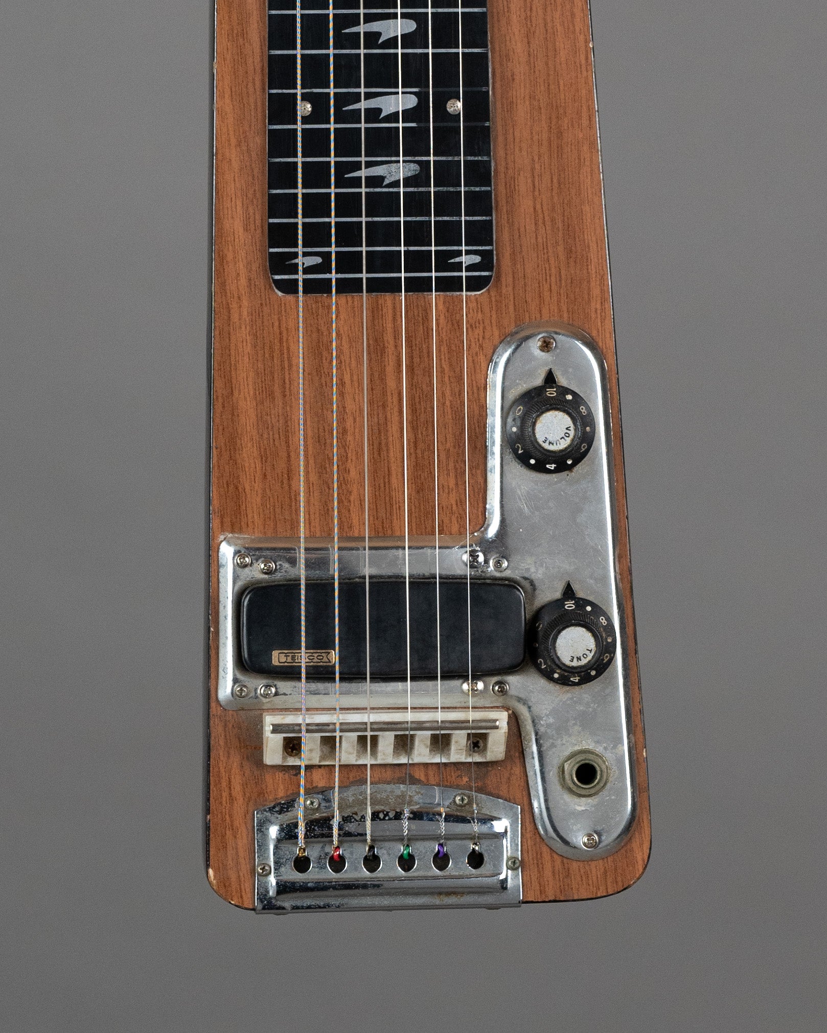 c1960s Teisco Lap Steel (Japan, Wood Veneer)