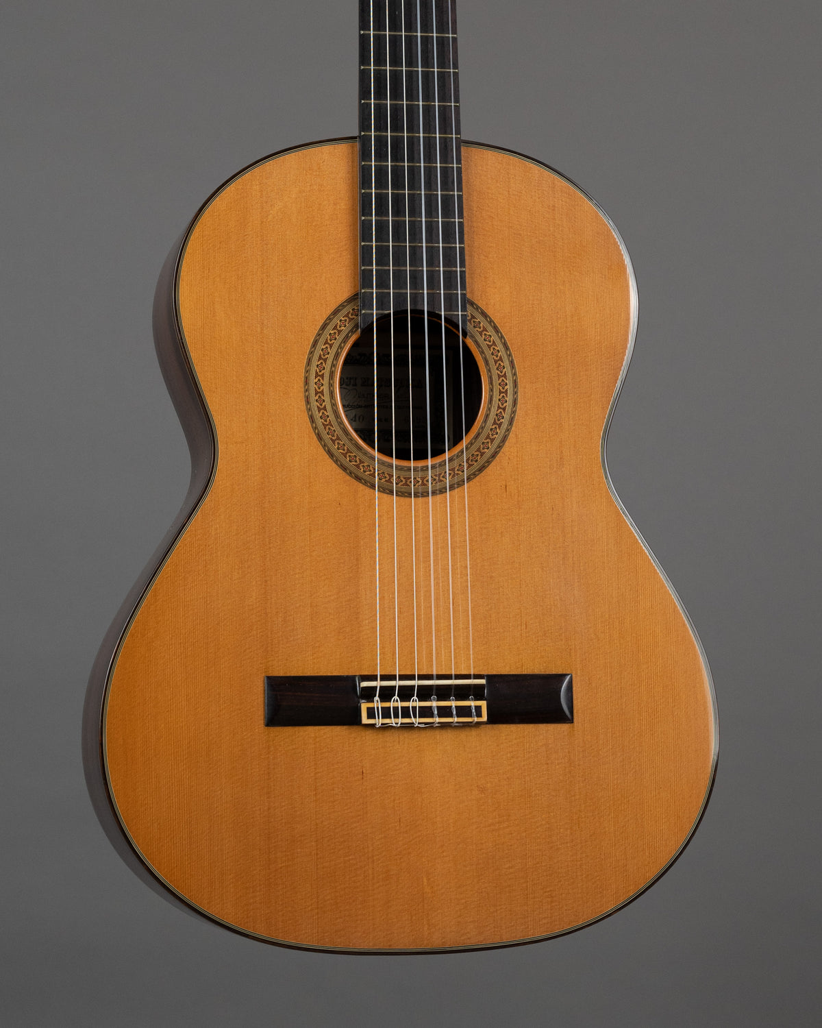 1976 Ryoji Matsuoka M-40 Classical Guitar (Japan, Natural)