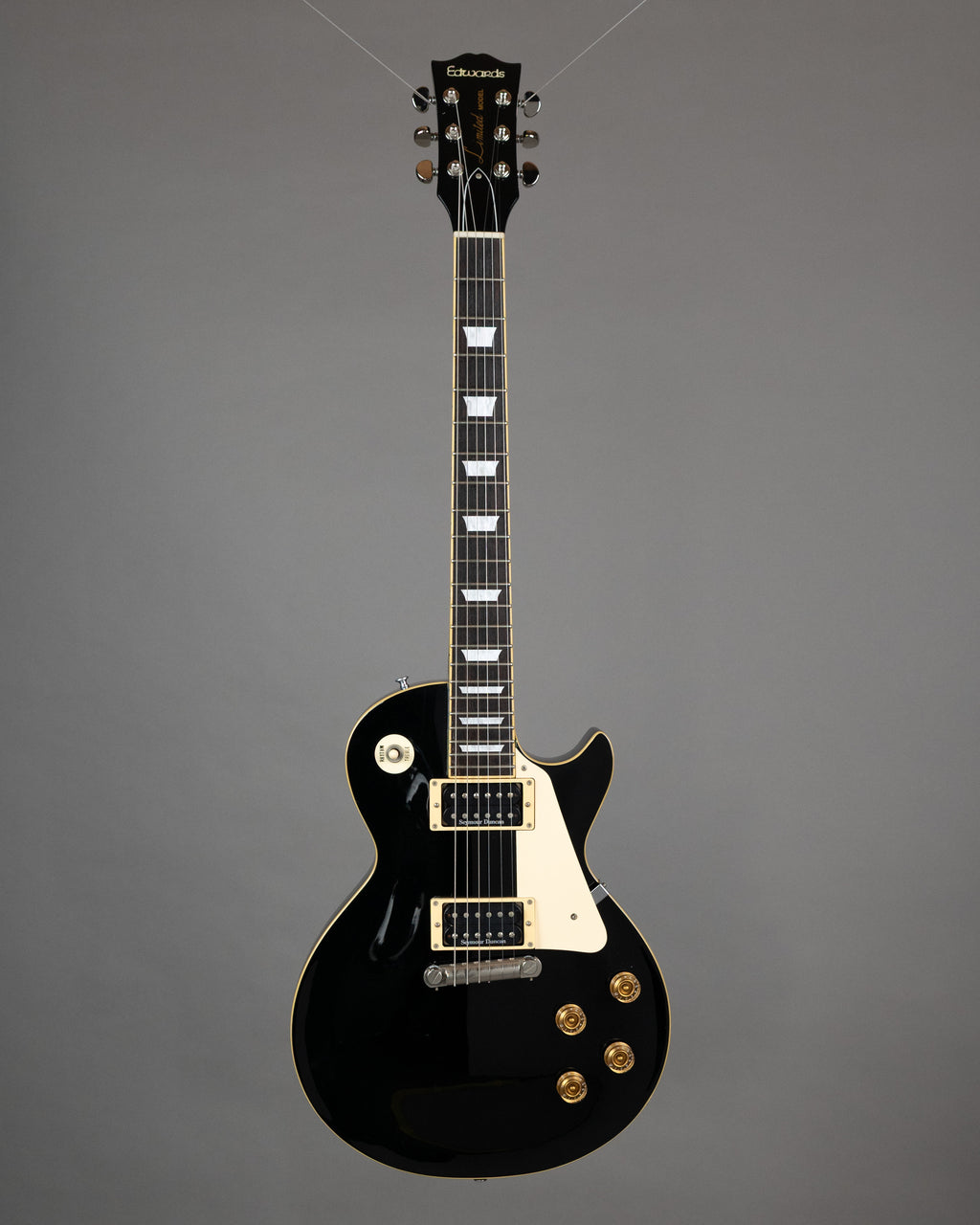 c2008 Edwards E-LP-92SD Jeff Beck Style Limited Les Paul (Japan, Black)