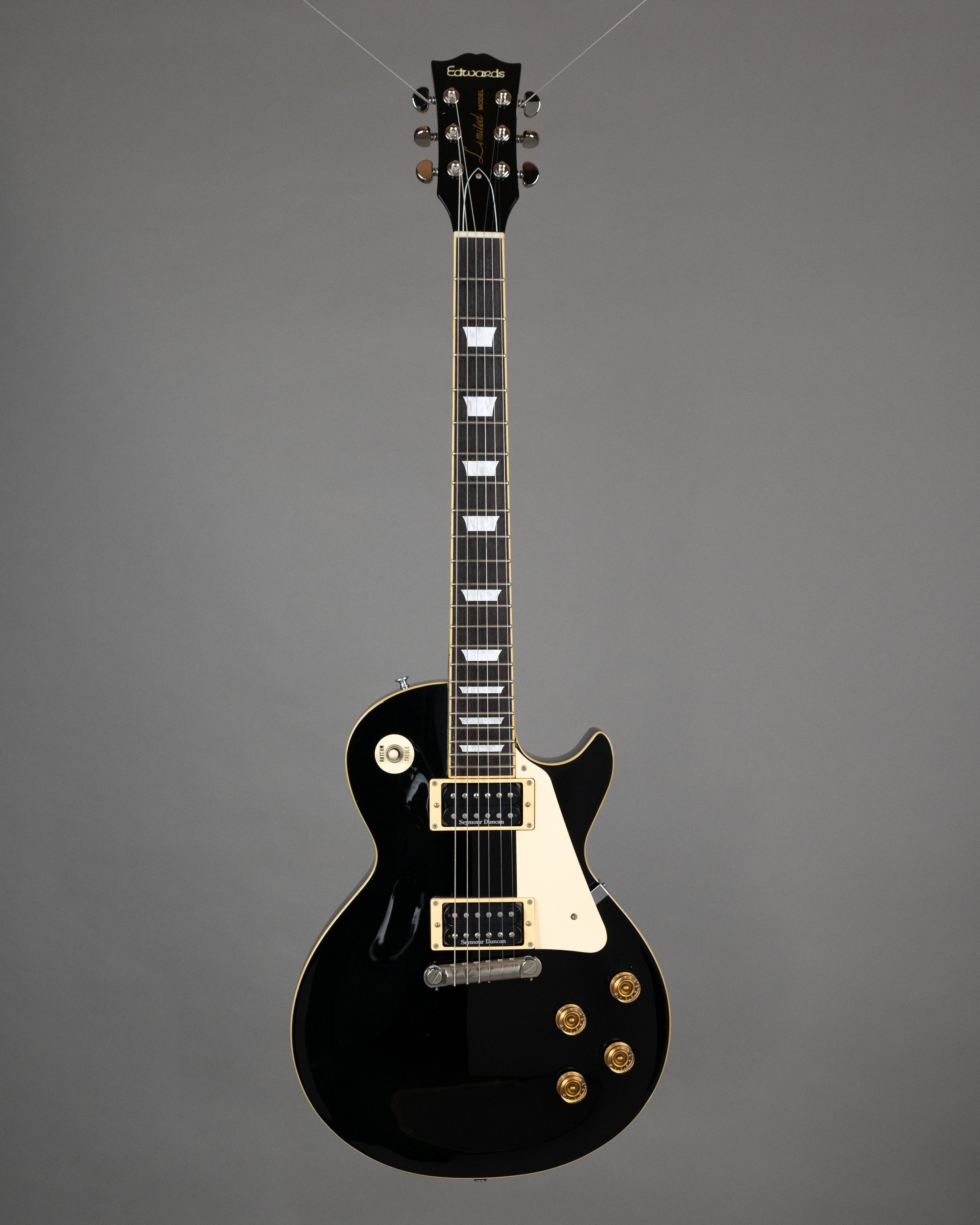 c2008 Edwards E-LP-92SD Jeff Beck Style Limited Les Paul (Japan, Black)