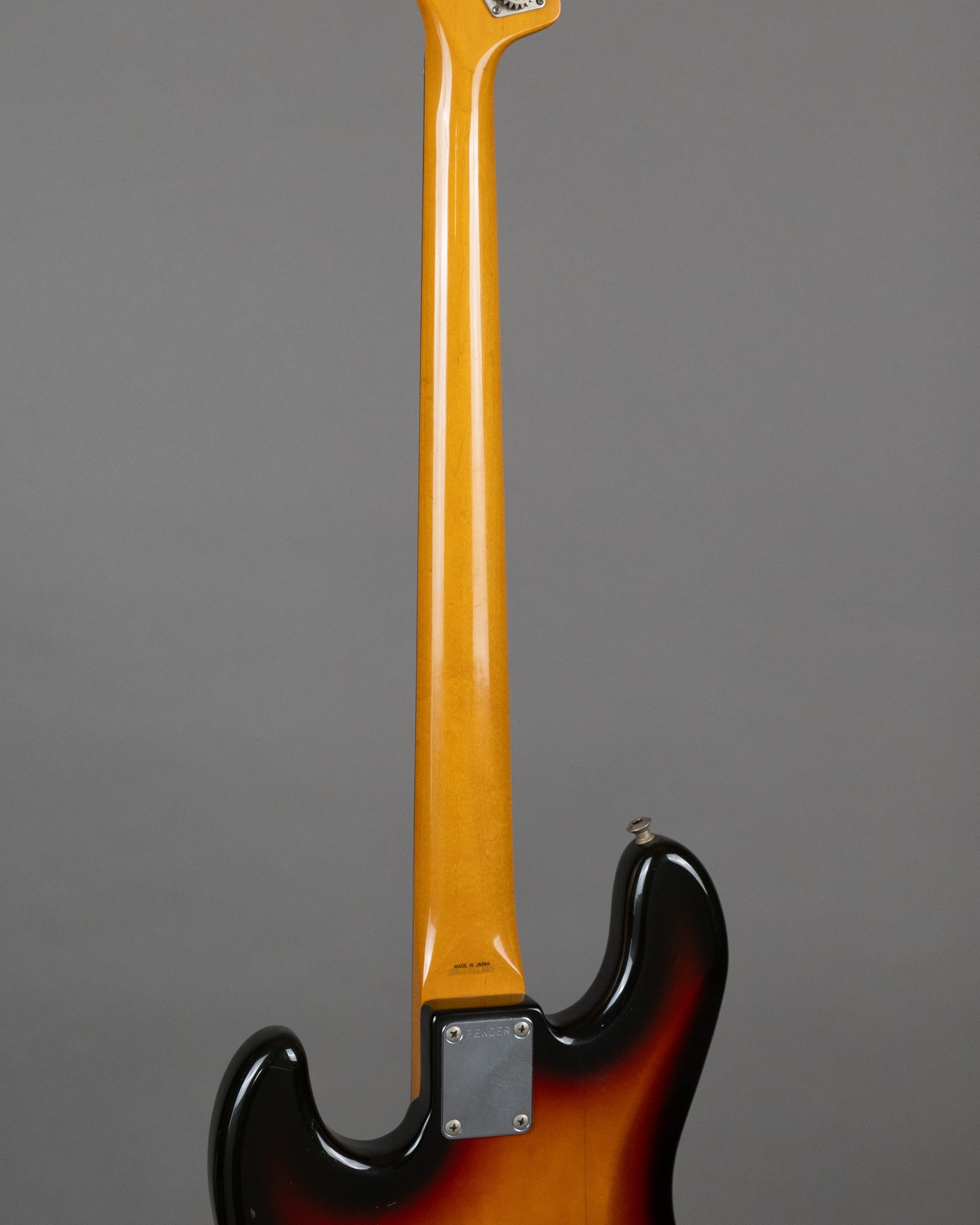 c1989 Fender JB62-60FL Unlined Fretless Jazz Bass (Japan, Sunburst)