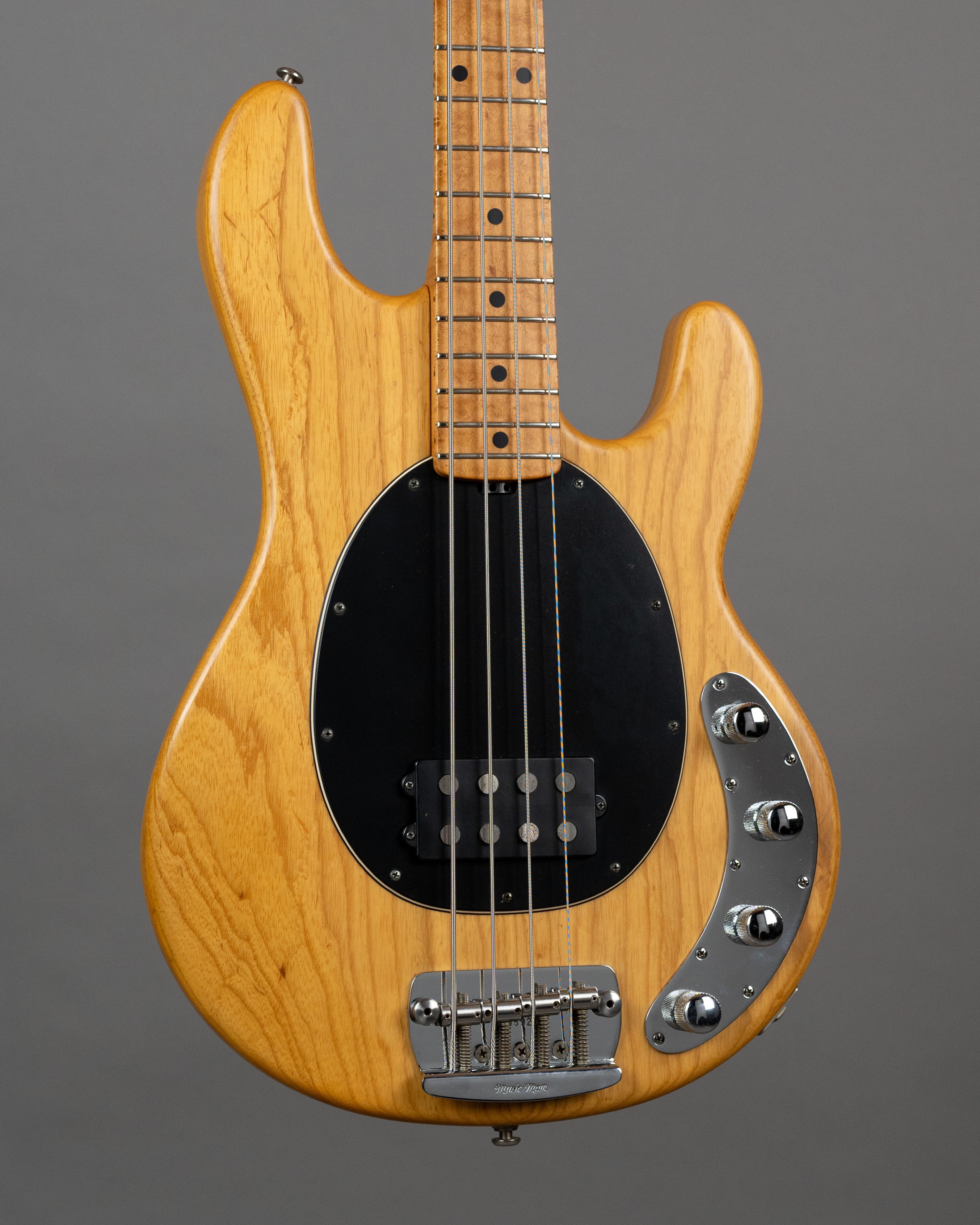 1997 Ernie Ball Music Man Stringray 3 Band (USA, Natural Velvet, OHSC)