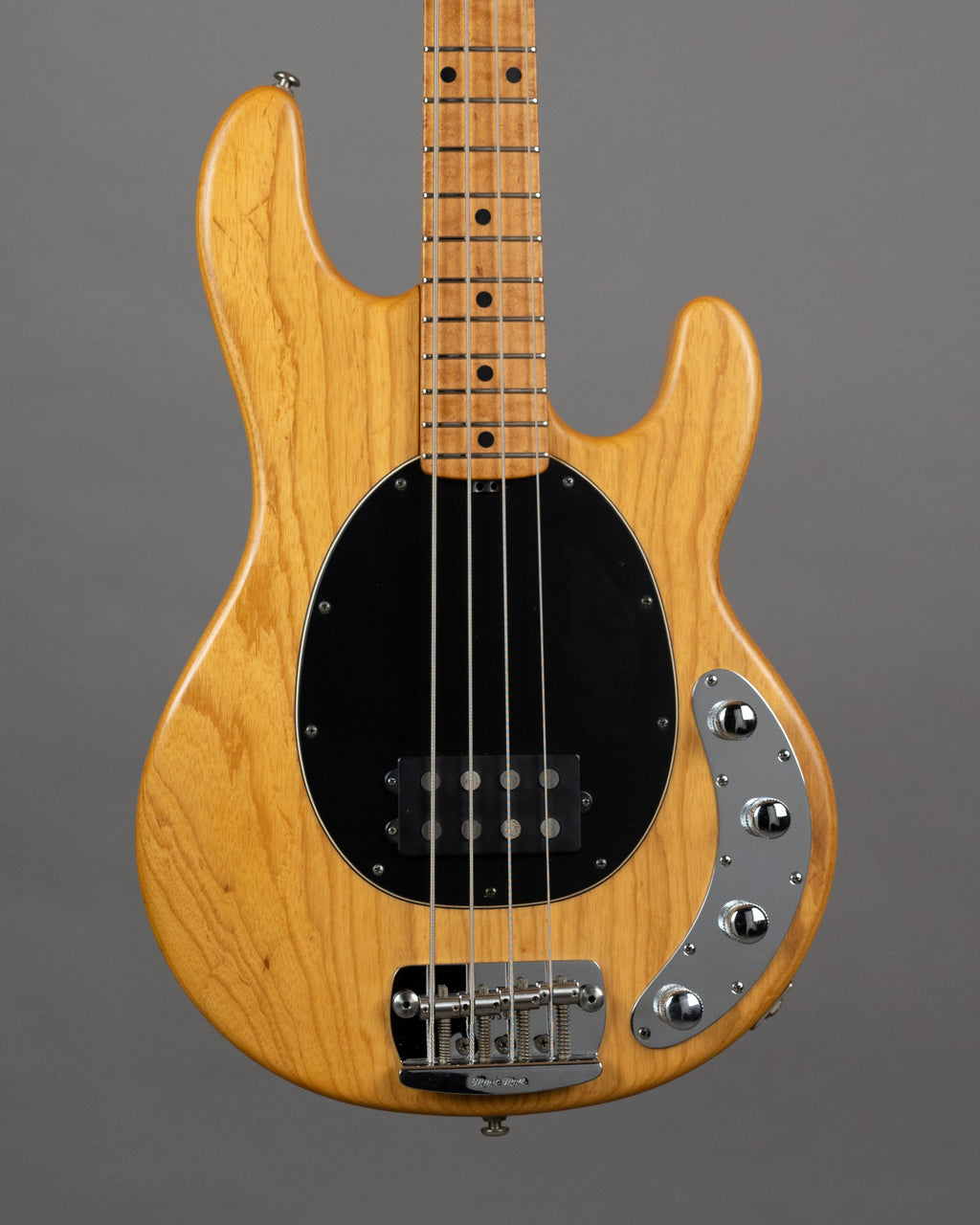 1997 Ernie Ball Music Man Stingray 3 Band (USA, Natural Velvet, OHSC)