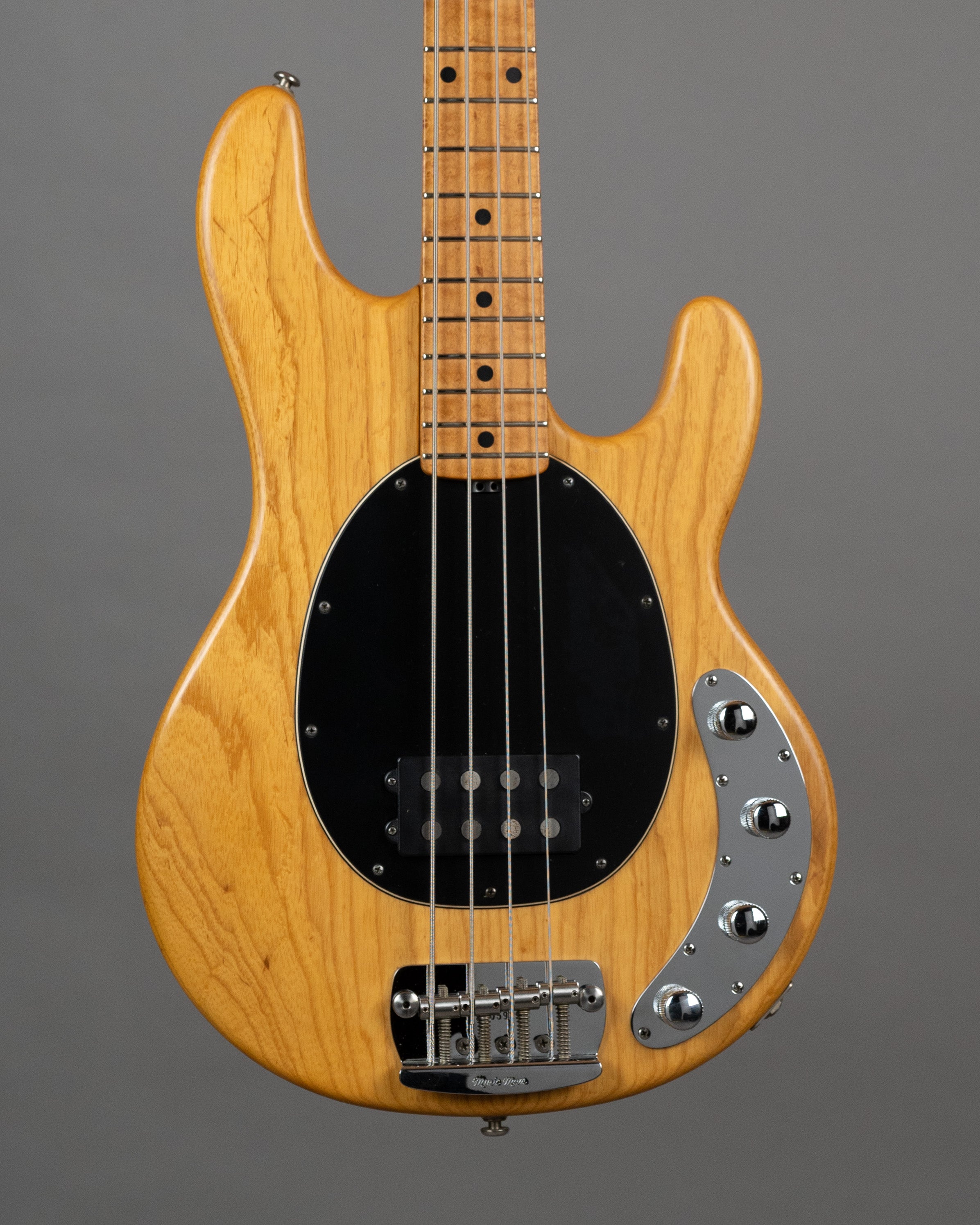 1997 Ernie Ball Music Man Stingray 3 Band (USA, Natural Velvet, OHSC)
