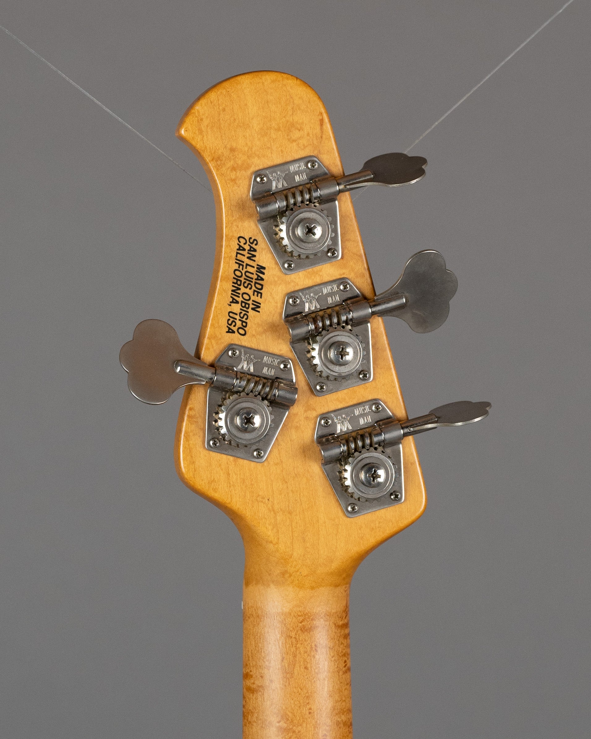 1997 Ernie Ball Music Man Stingray 3 Band (USA, Natural Velvet, OHSC)