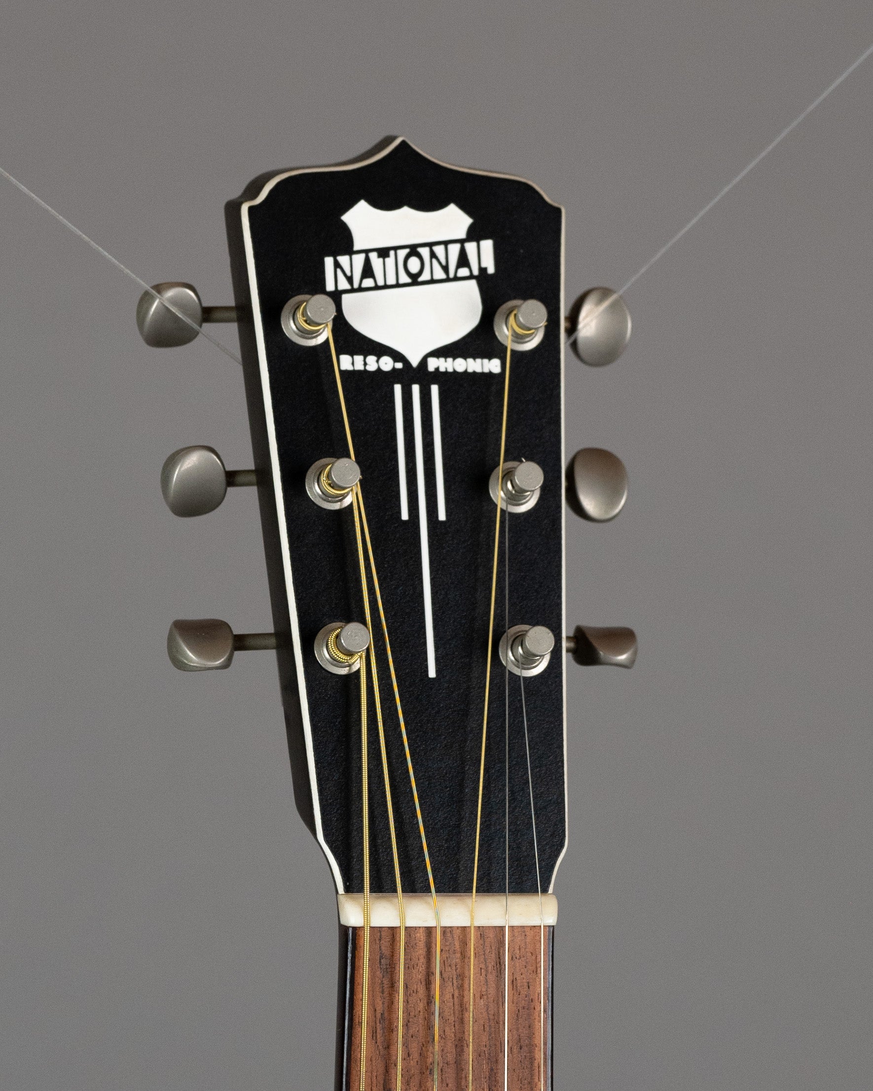1994 National Reso-Phonic Polychrome Tricone (USA, Grey Burst, OHSC)