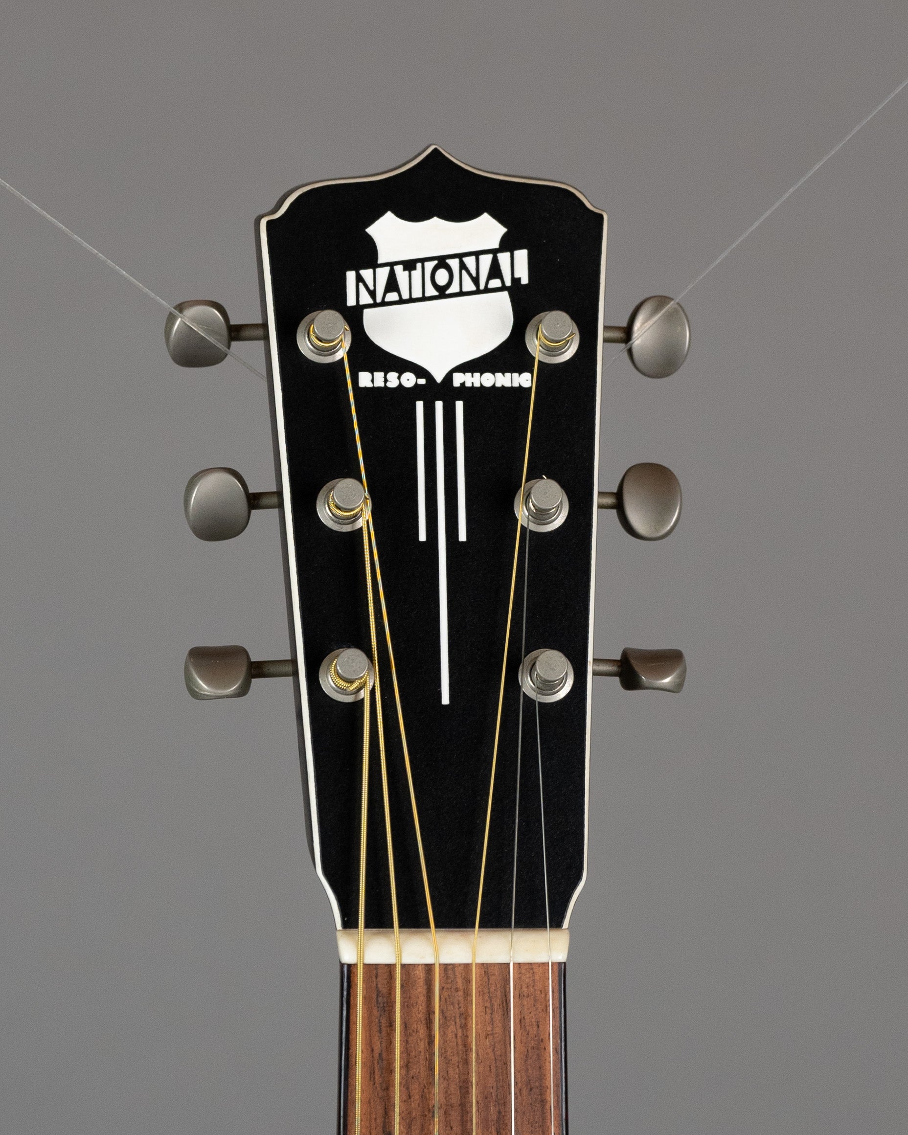 1994 National Reso-Phonic Polychrome Tricone (USA, Grey Burst, OHSC)