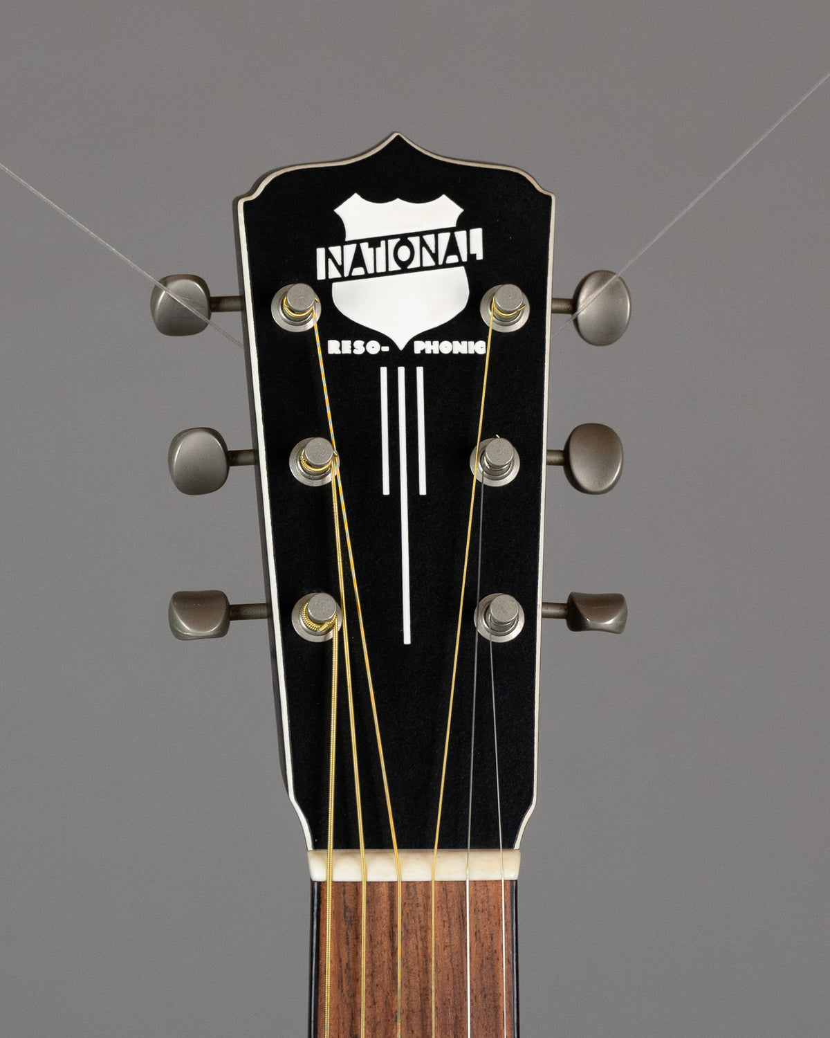 1994 National Reso-Phonic Polychrome Tricone (USA, Grey Burst, OHSC)