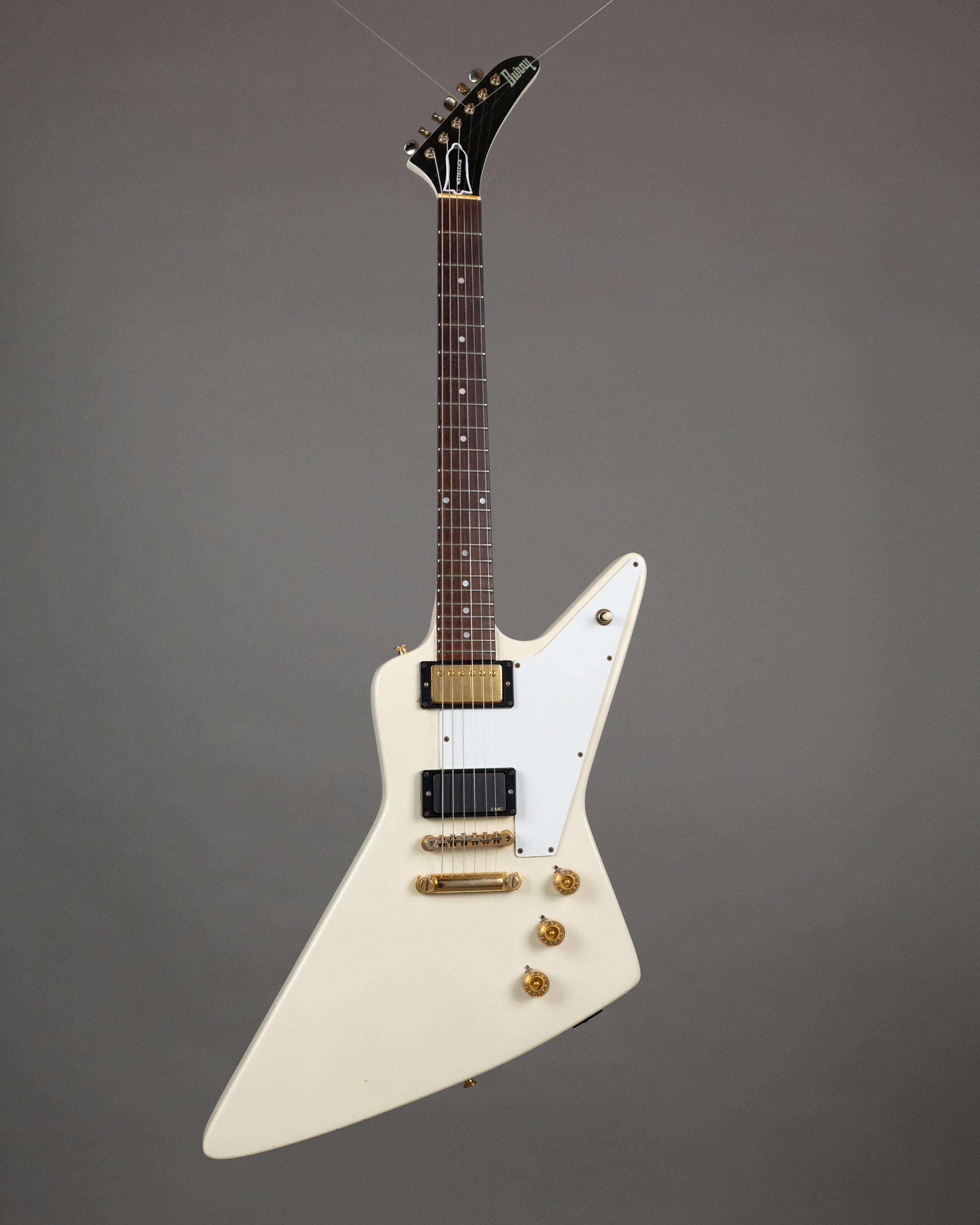c1980's Burny Explorer (Japan, White, Gigbag)