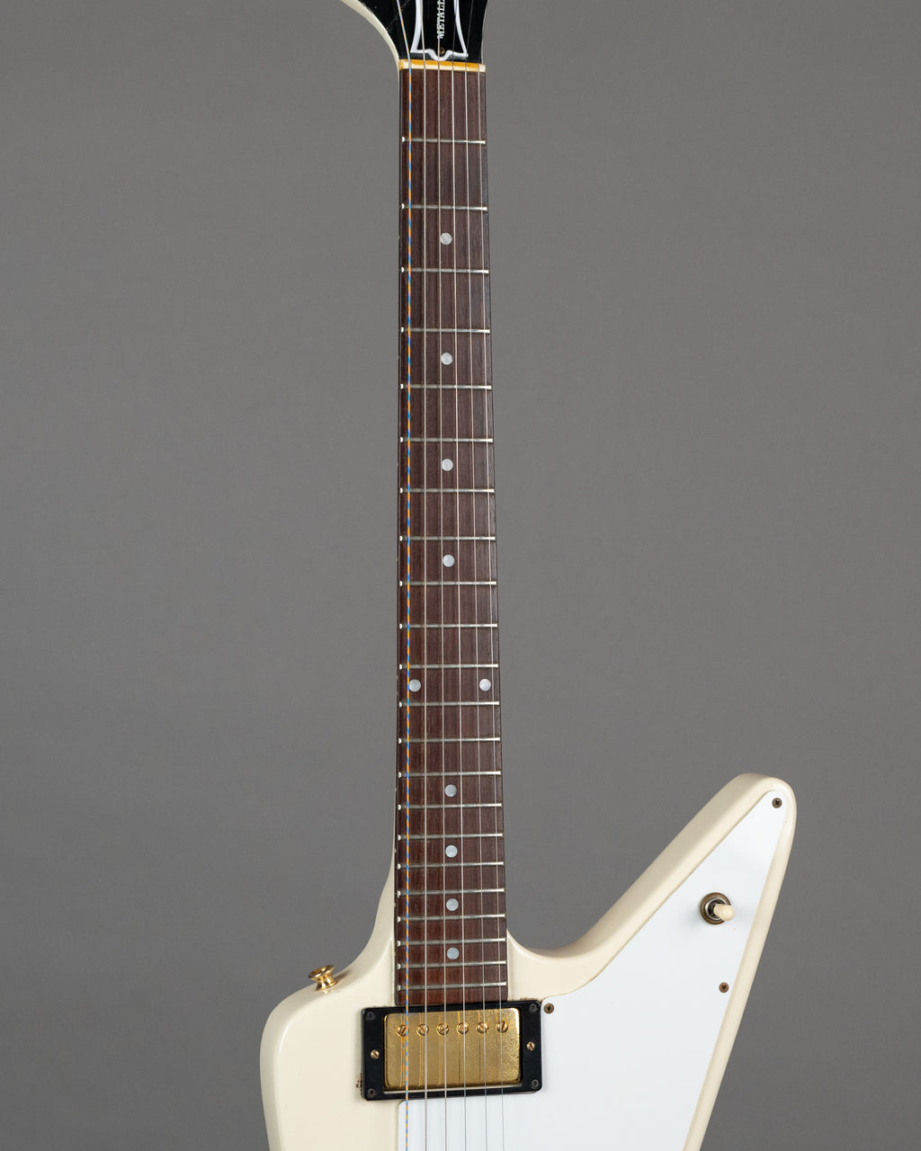 c1980's Burny Explorer (Japan, White, Gigbag)