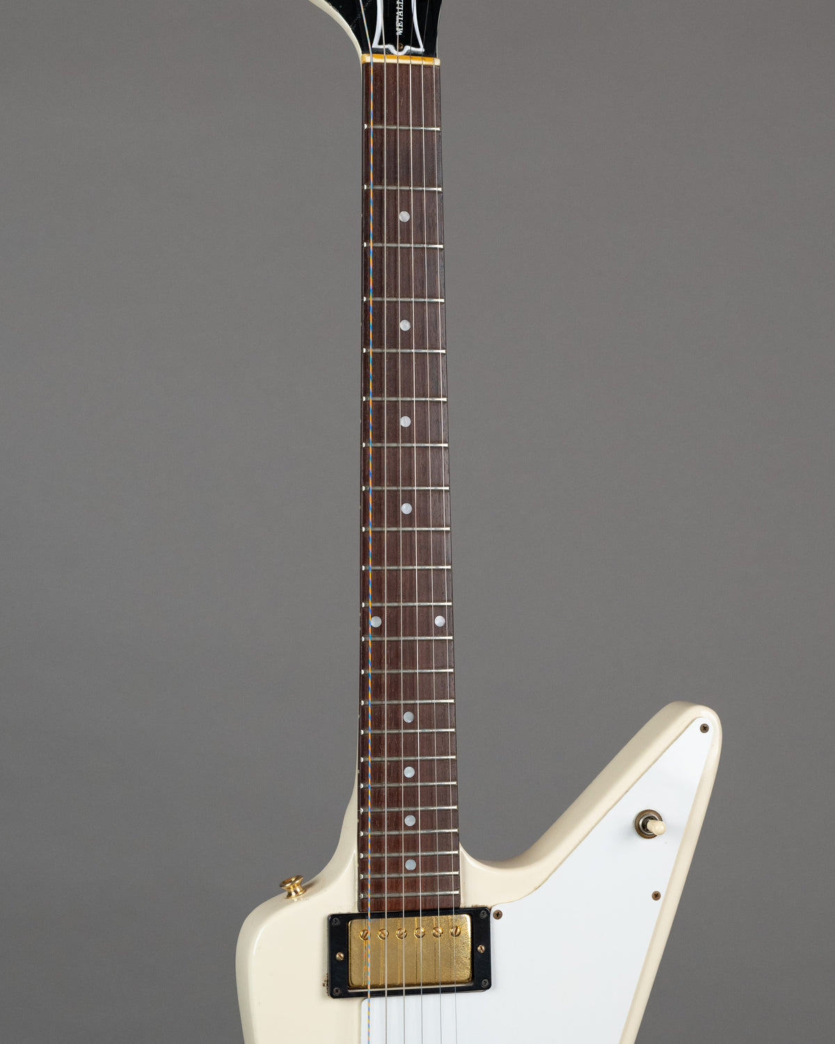 c1980's Burny Explorer (Japan, White, Gigbag)