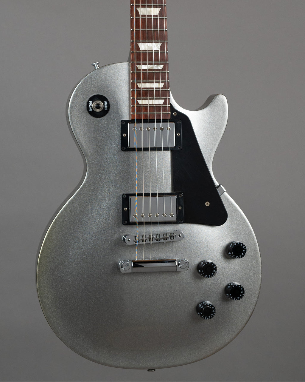2012 Gibson Les Paul Studio (USA, Silver Pearl, Gig Bag)