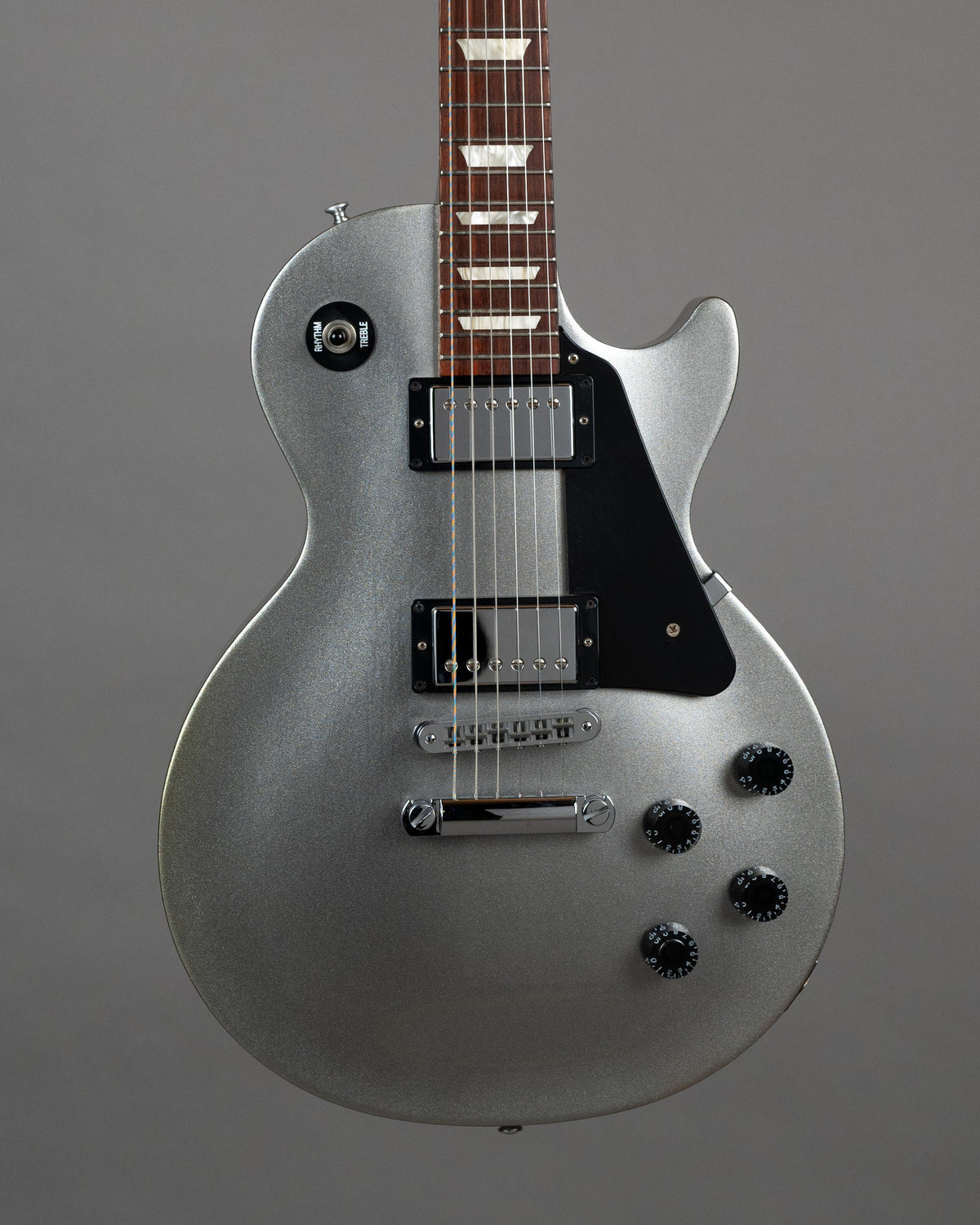 2012 Gibson Les Paul Studio (USA, Silver Pearl, Gig Bag)