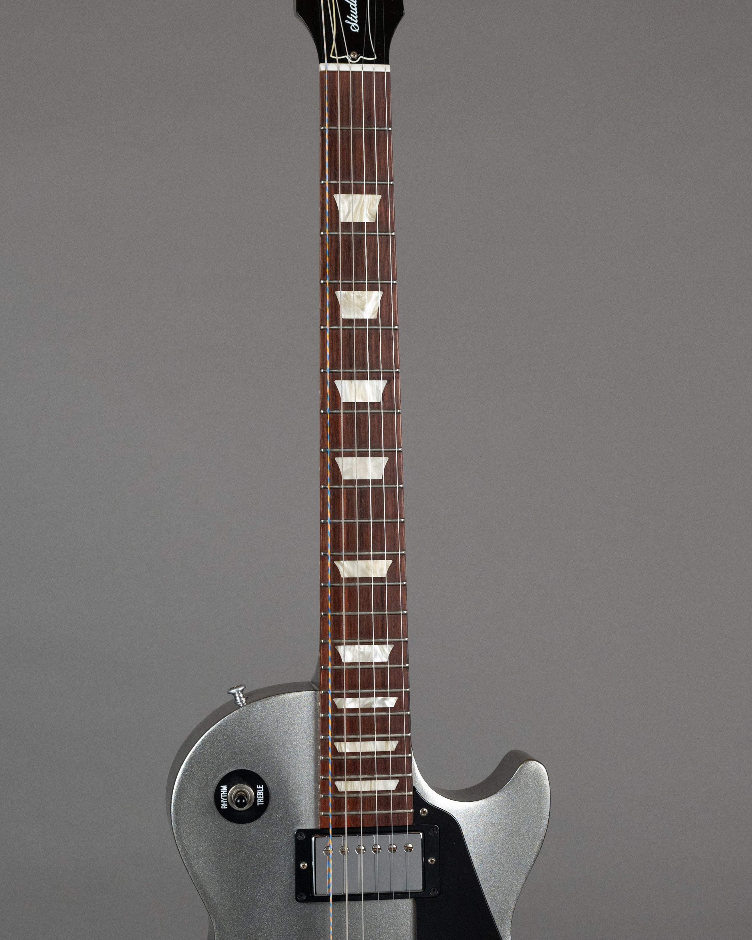 2012 Gibson Les Paul Studio (USA, Silver Pearl, Gig Bag)