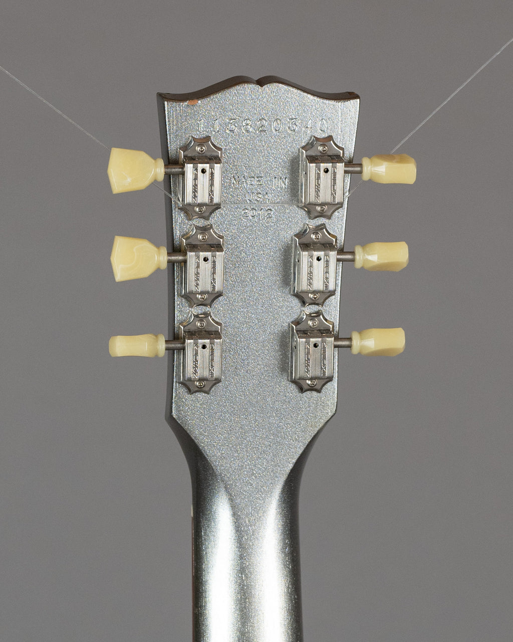 2012 Gibson Les Paul Studio (USA, Silver Pearl, Gig Bag)