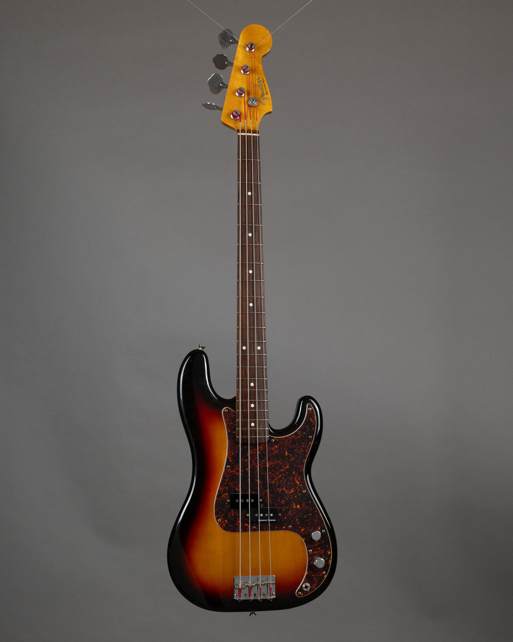 2002 Fender PB62-53 Precision Bass (Japan, Sunburst, Seymour Duncan Pickups)