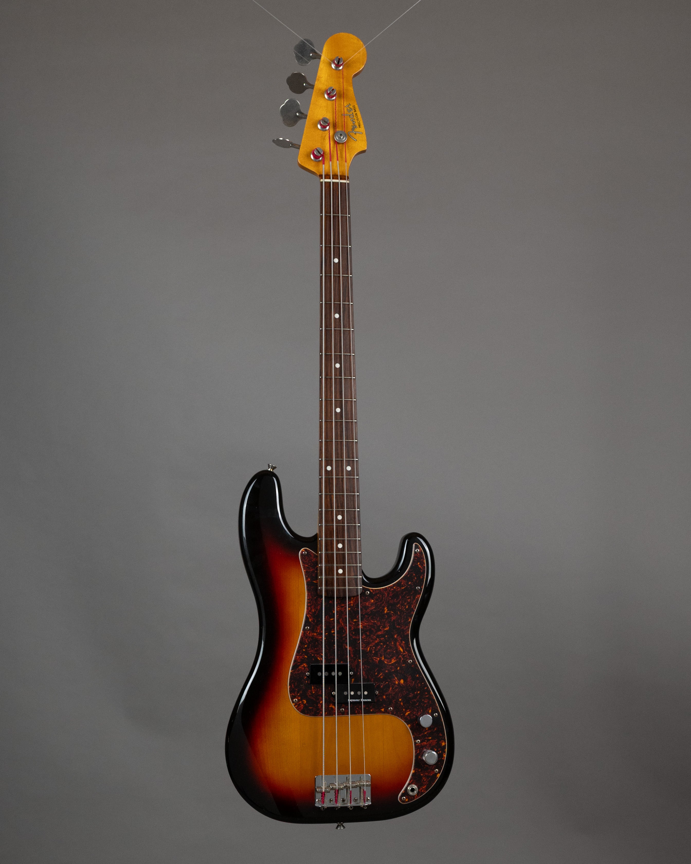 2002 Fender PB62-53 Precision Bass (Japan, Sunburst, Seymour Duncan Pickups)