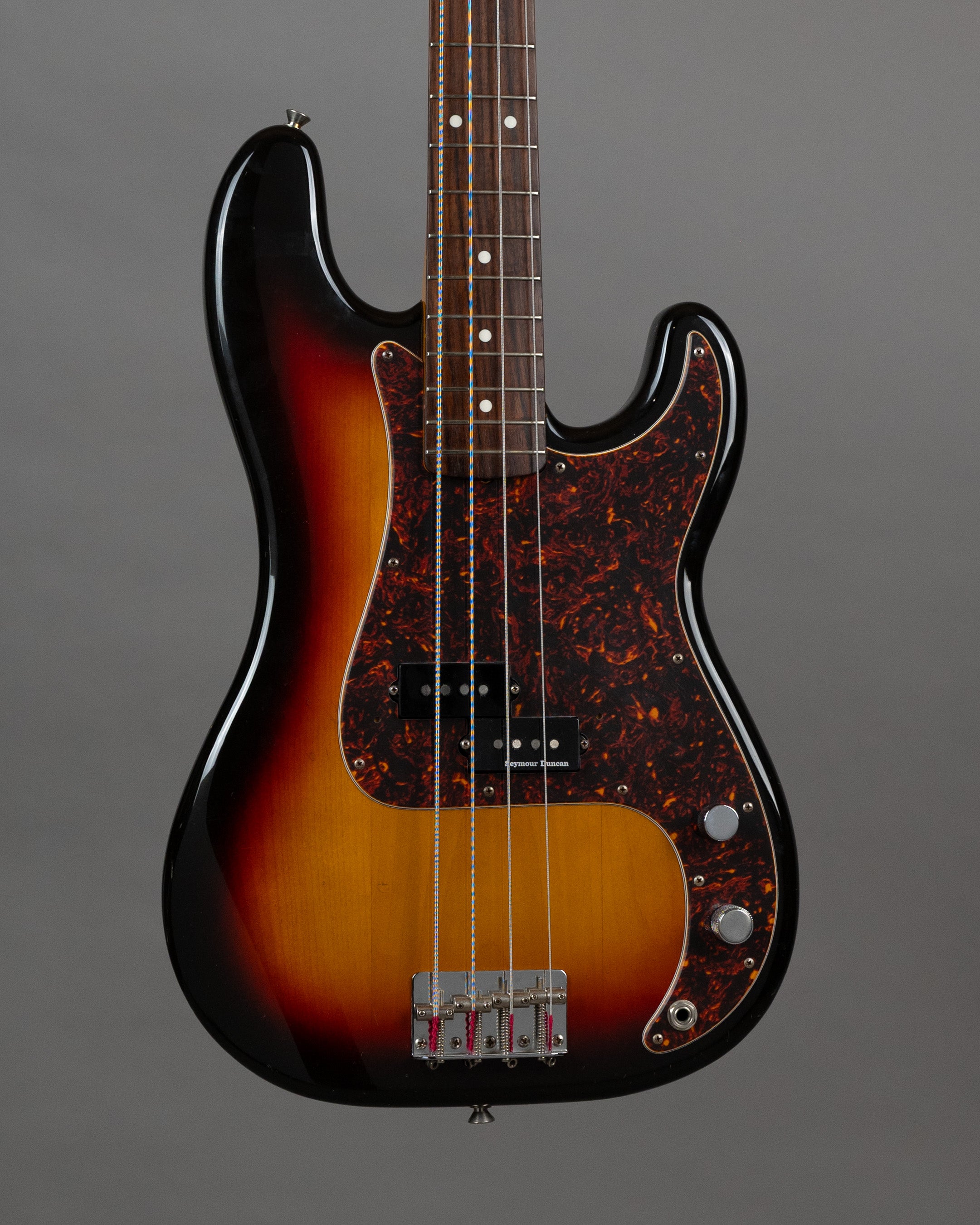2002 Fender PB62-53 Precision Bass (Japan, Sunburst, Seymour Duncan Pickups)