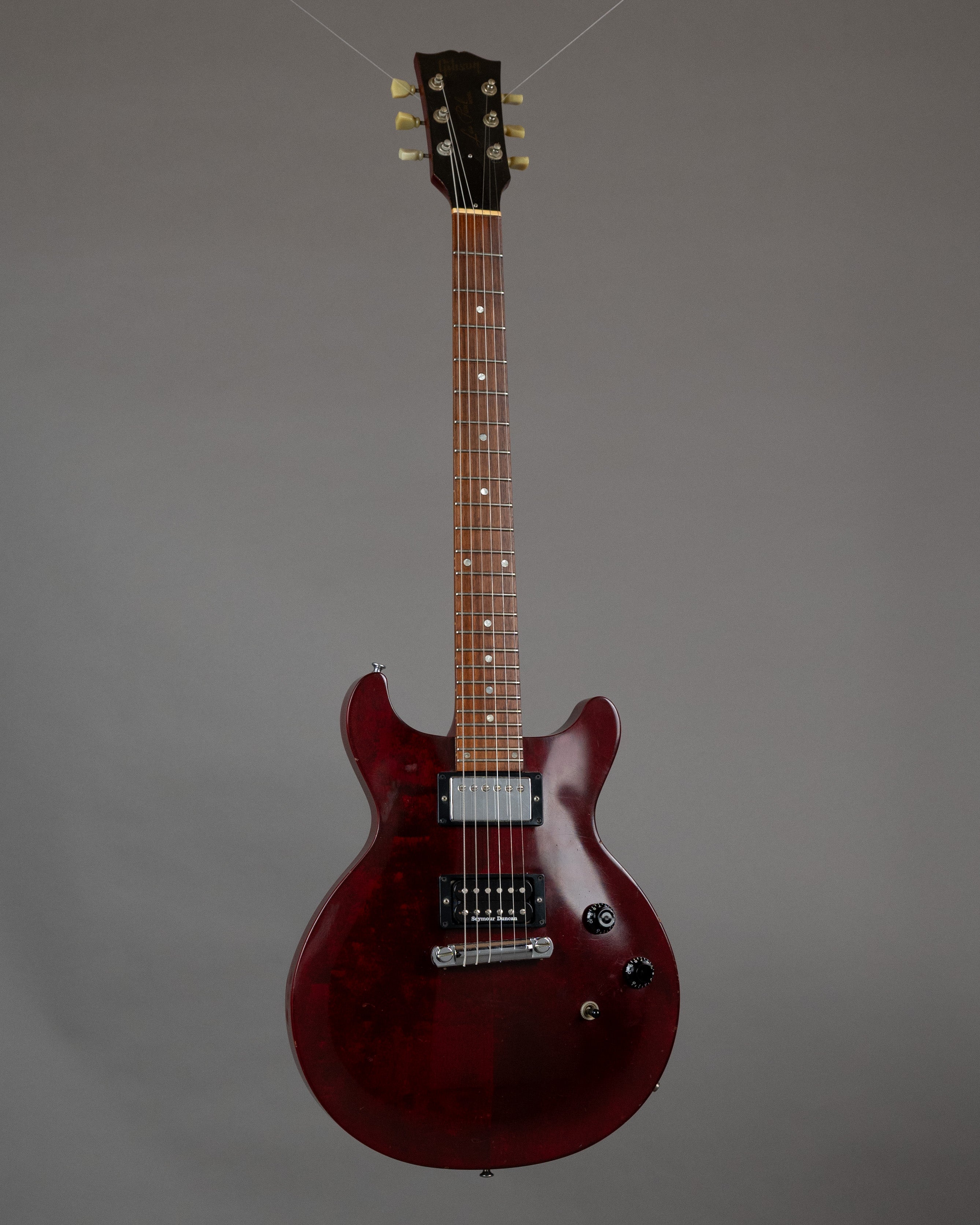1997 Gibson Les Paul Studio DC (USA, Wine Red, OHSC)