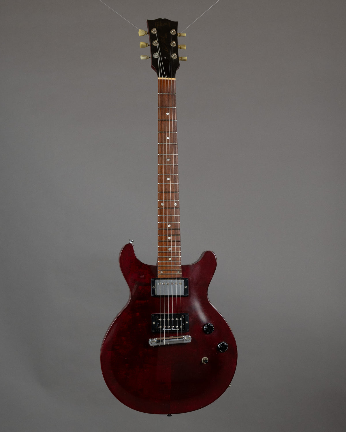 1997 Gibson Les Paul Studio DC (USA, Wine Red, OHSC)