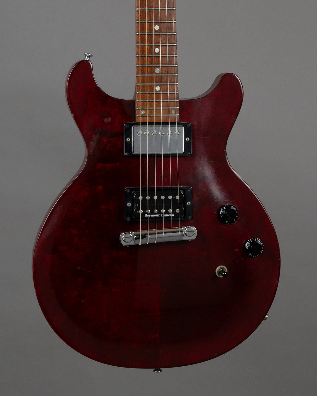 1997 Gibson Les Paul Studio DC (USA, Wine Red, OHSC)