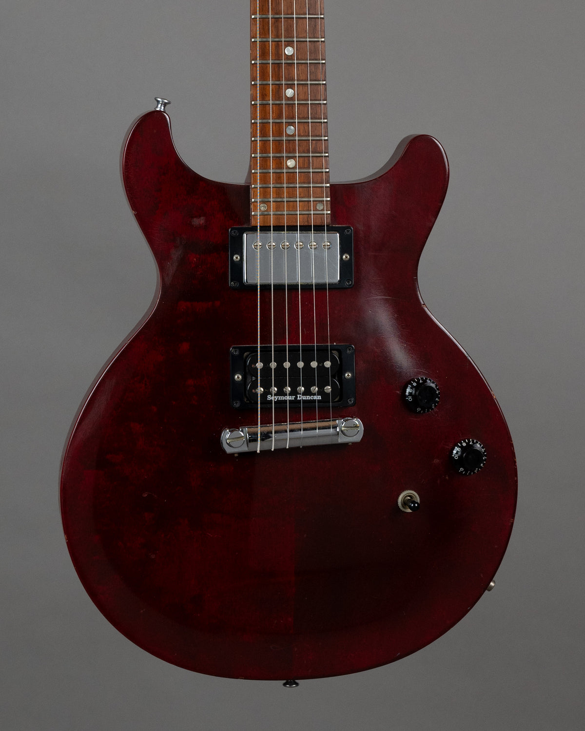 1997 Gibson Les Paul Studio DC (USA, Wine Red, OHSC)