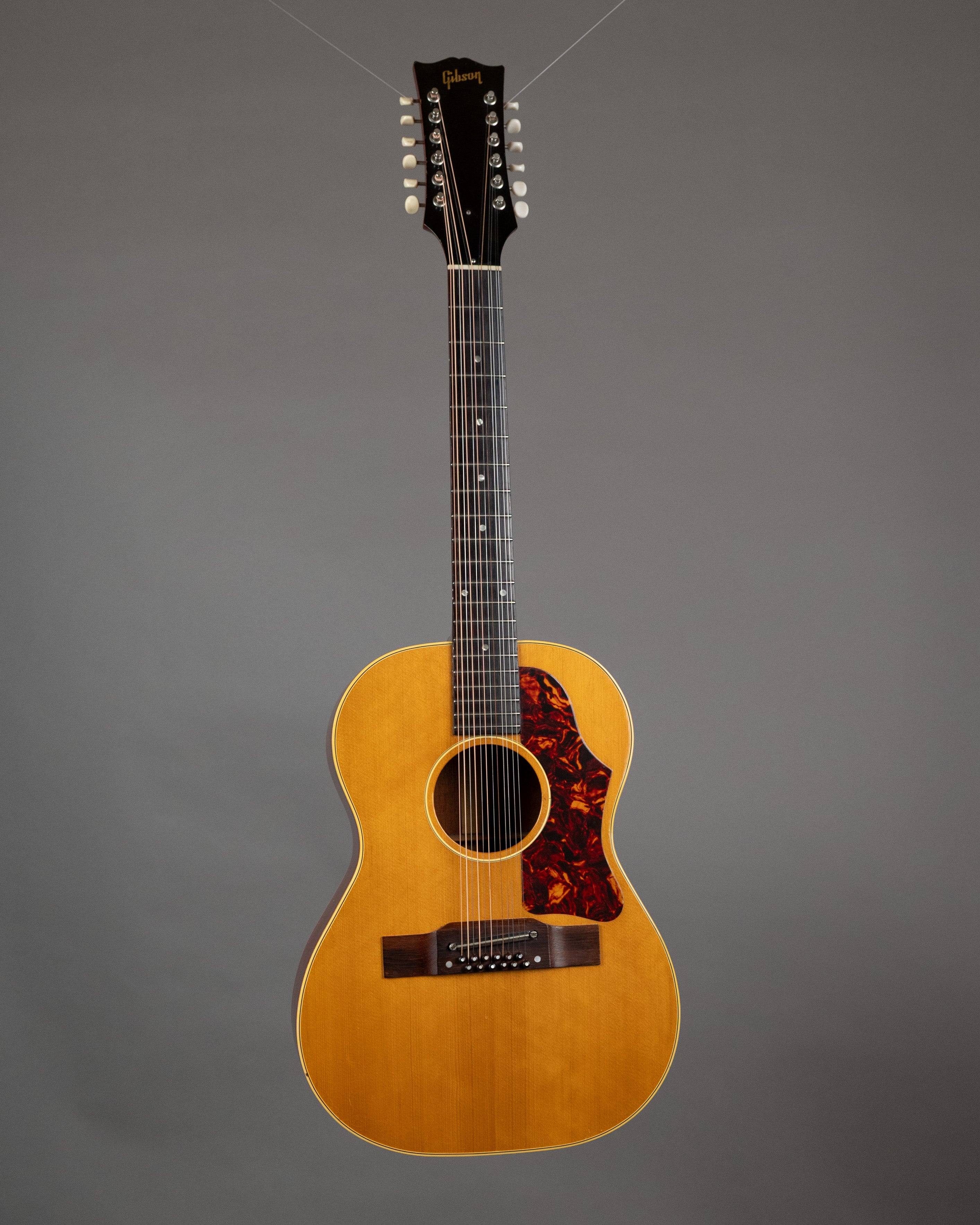 1964 Gibson B25-12N (USA, Natural Gloss, HSC)